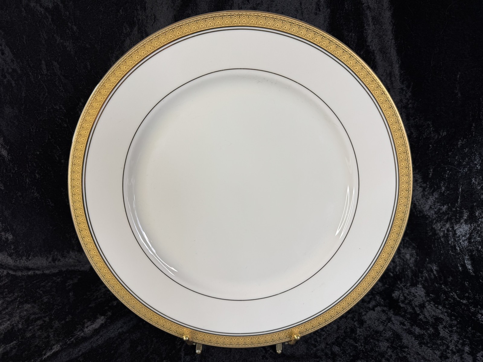 Mikasa Fine China L3234 PALATIAL GOLD 12 1/4″ Chop Plate/Round Serving Platter