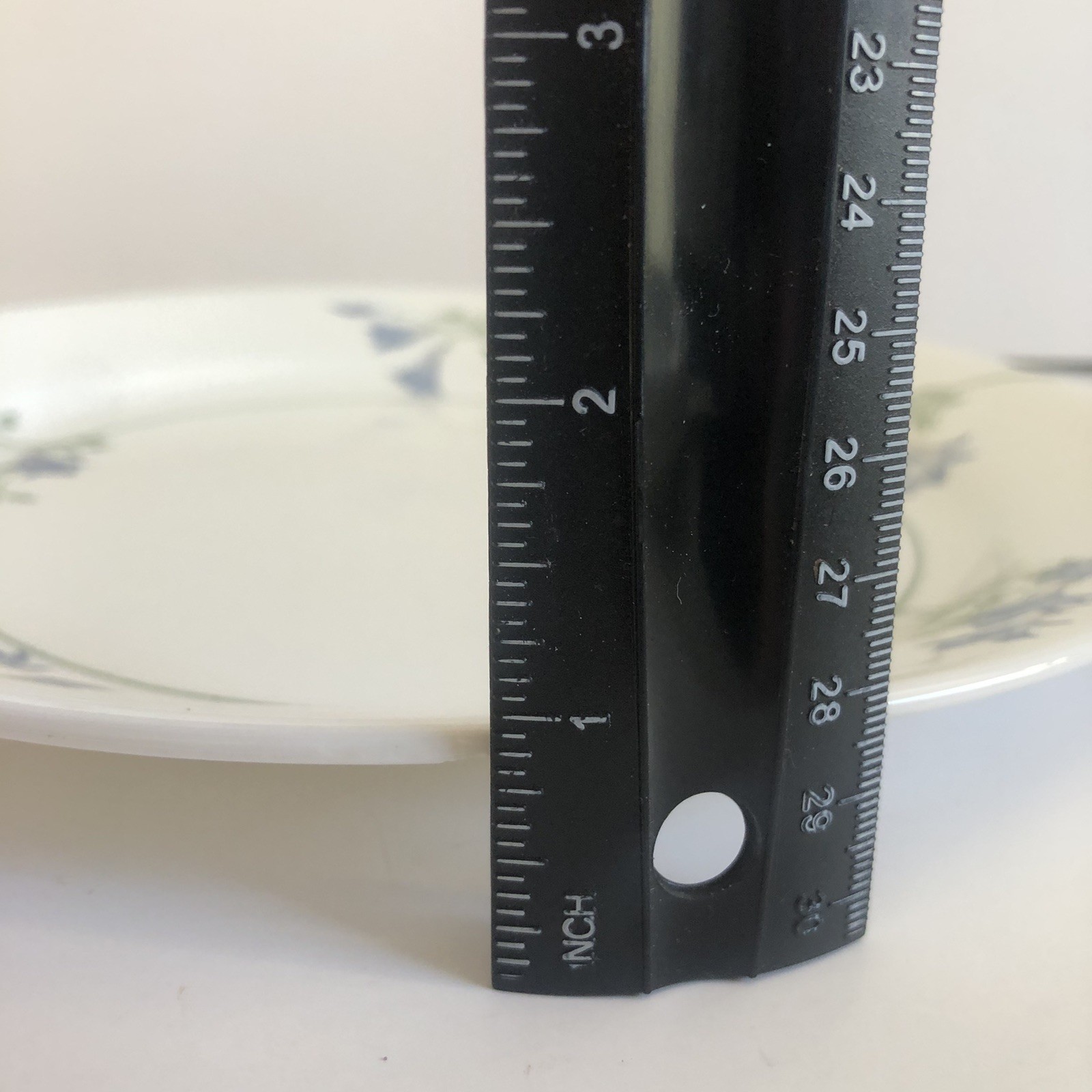 Vintage Corelle By Corning Blue Dusk Dinner Plates 10.25″ Vitrelle Set Of 8