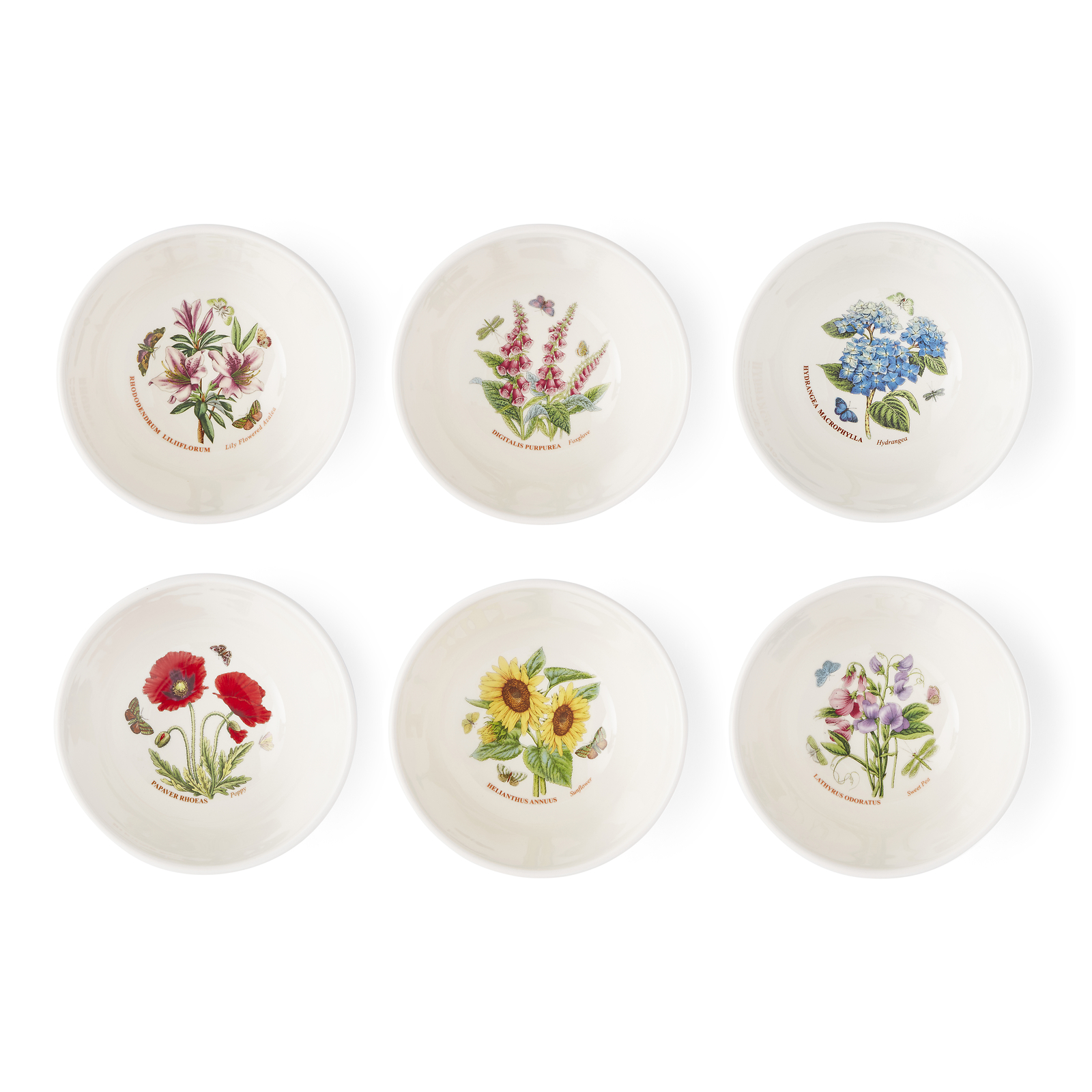 Portmeirion Botanic Garden Meadow 5″ Stacking Bowl – Set of 6
