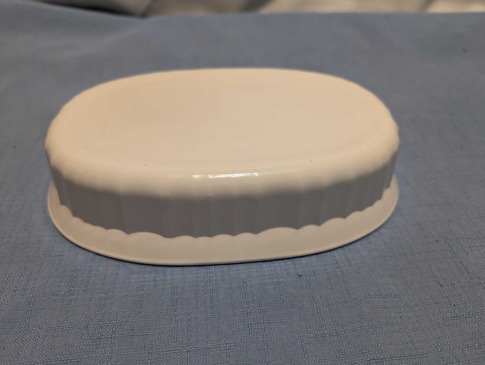 Corning Ware F-15-B French White Small Oval Casserole Baking Dish 15 oz 475 ML