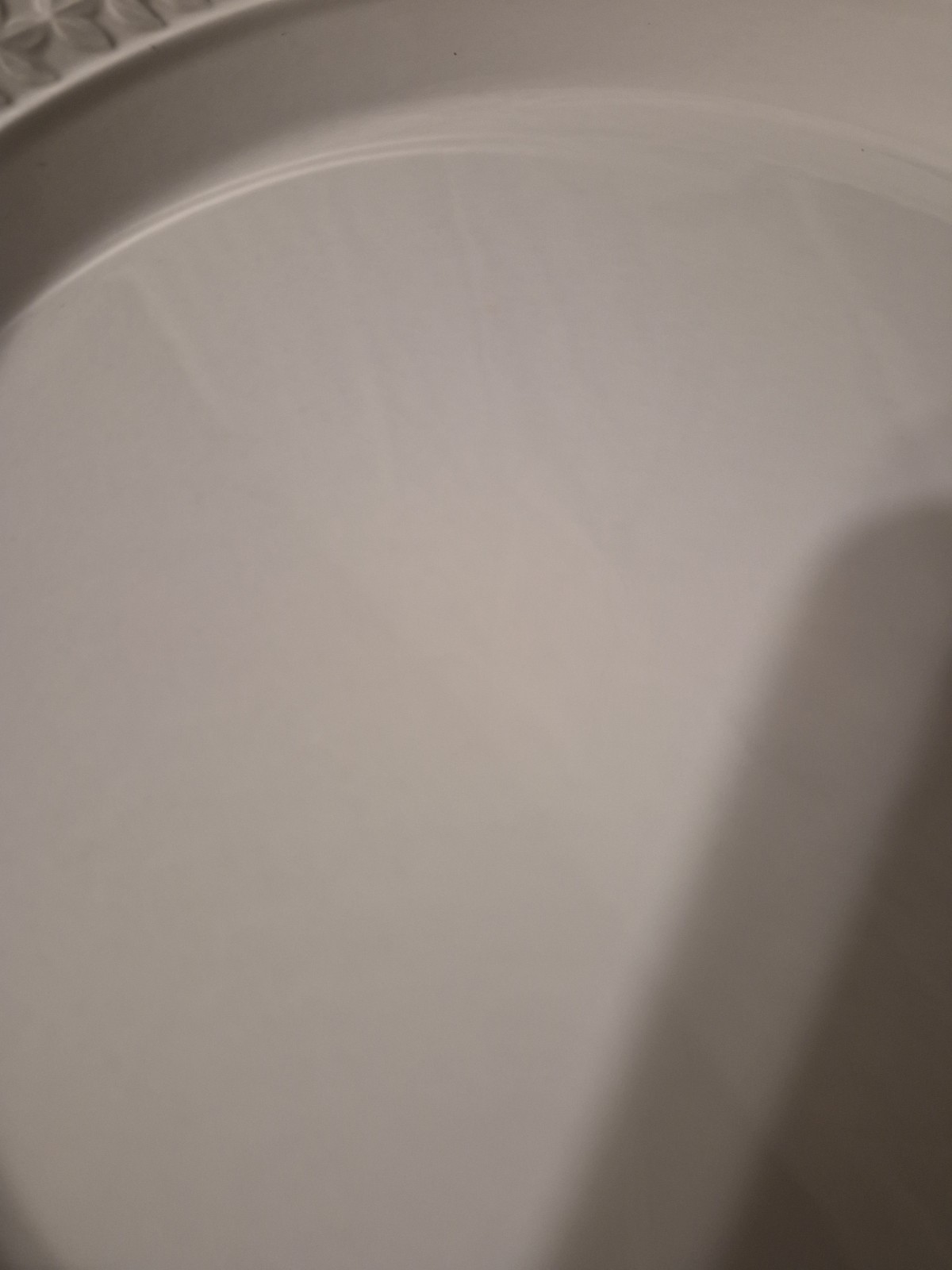 Portmeirion Options Salad Plates Set Of 5 Made In Britain White Preowned Flaws