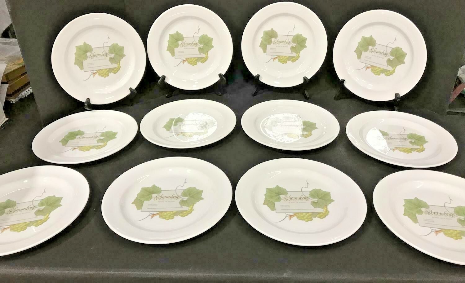 Wedgwood Grand Gourmet Schramsberg Blanc De Blancs Accent Plate New – Rare