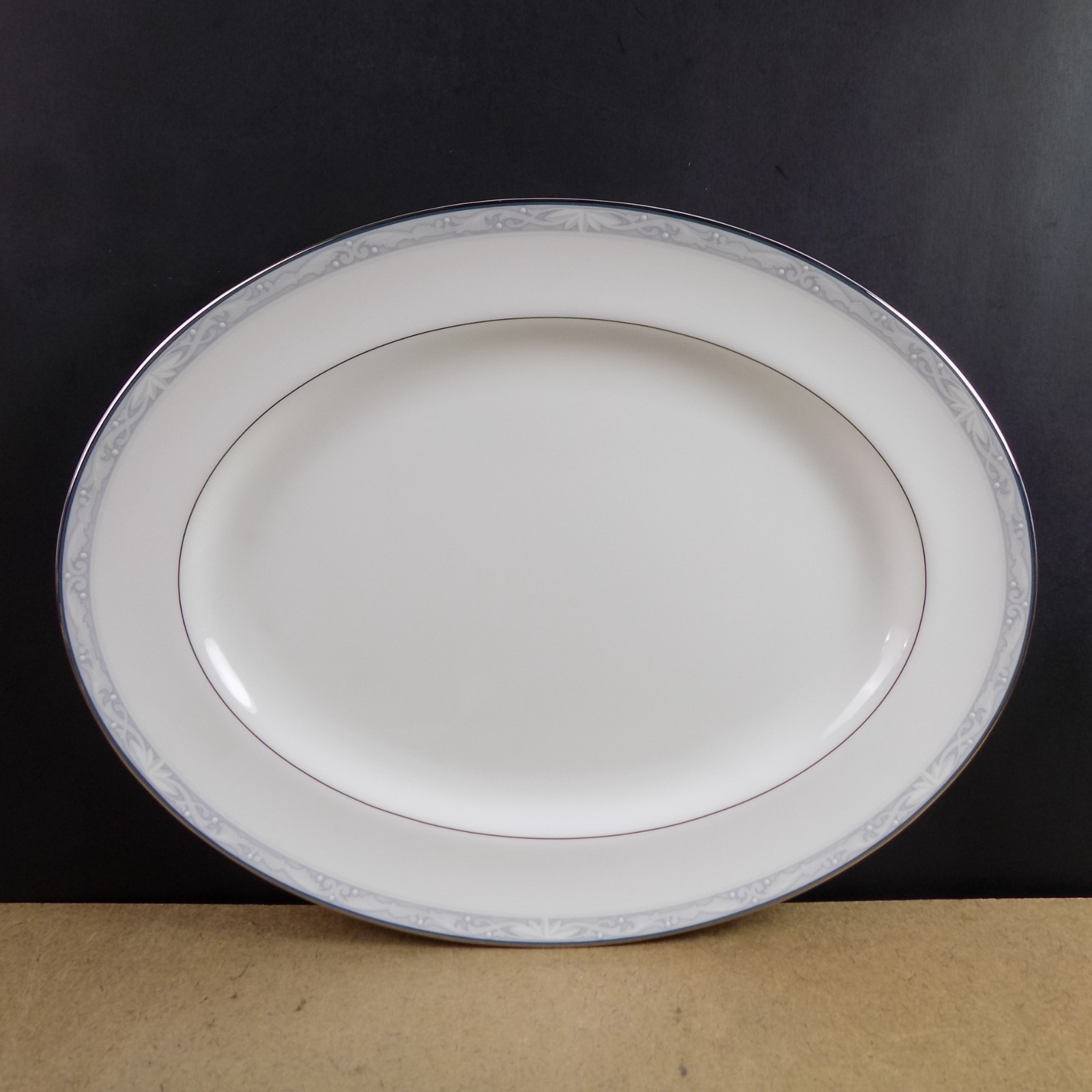 Waterford Fine China Alana Oval Platter 15.25″ Across VGC Porcelain