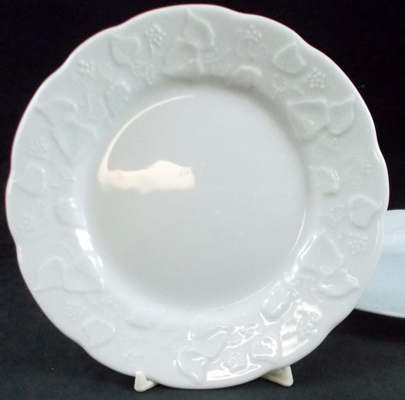 Dansk Ivy Pair of 2 Bread and Butter Plates Made in France