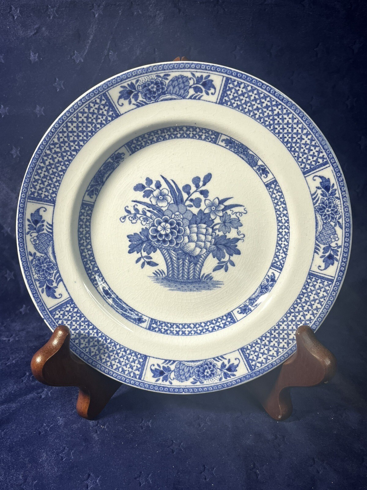 BOOTHS Vintage Set Of 4 Bread/Desert Plates NANKIN pattern English Silicon China