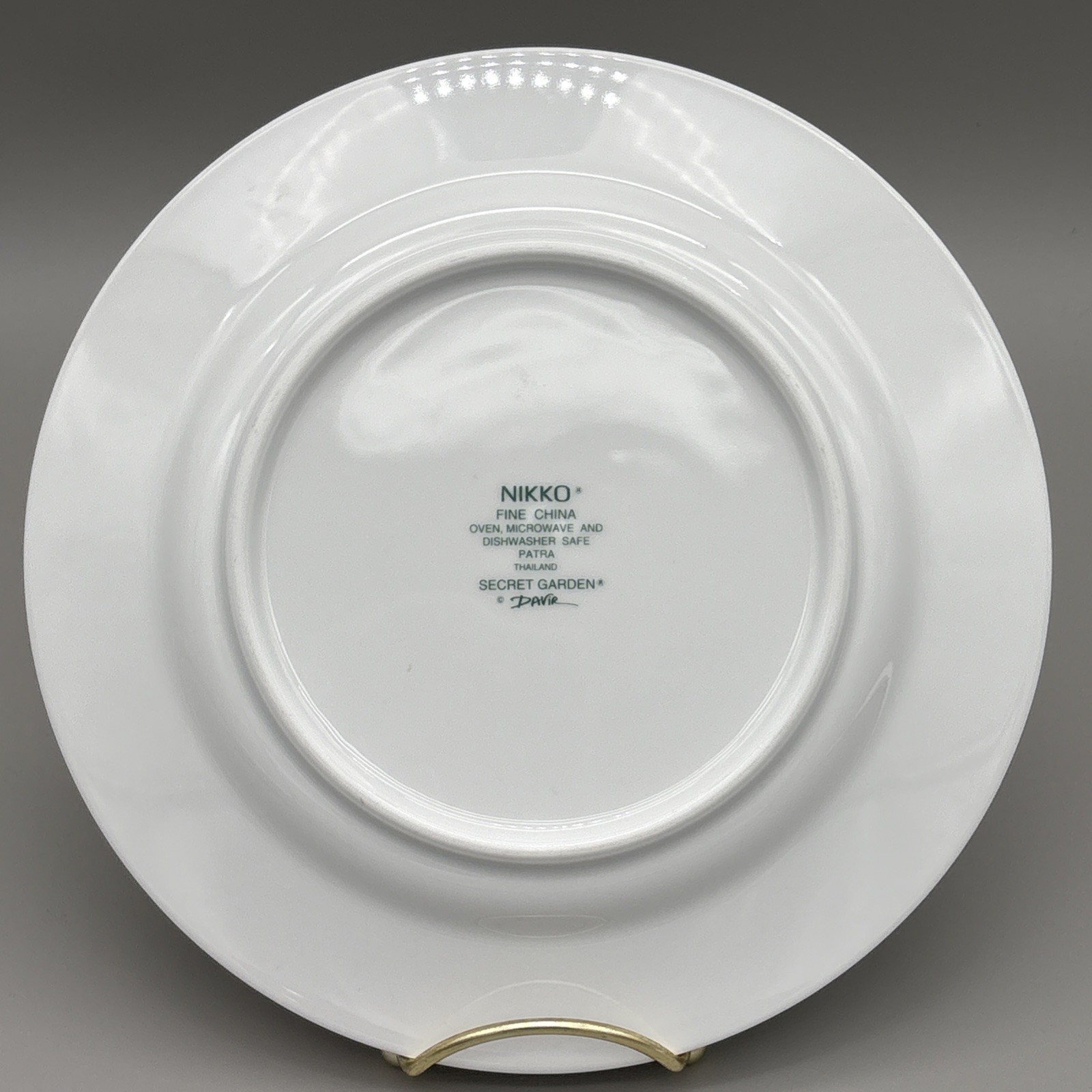 Nikko Fine China SECRET GARDEN Davir 8 1/8″ Salad Dessert Plate Replacement
