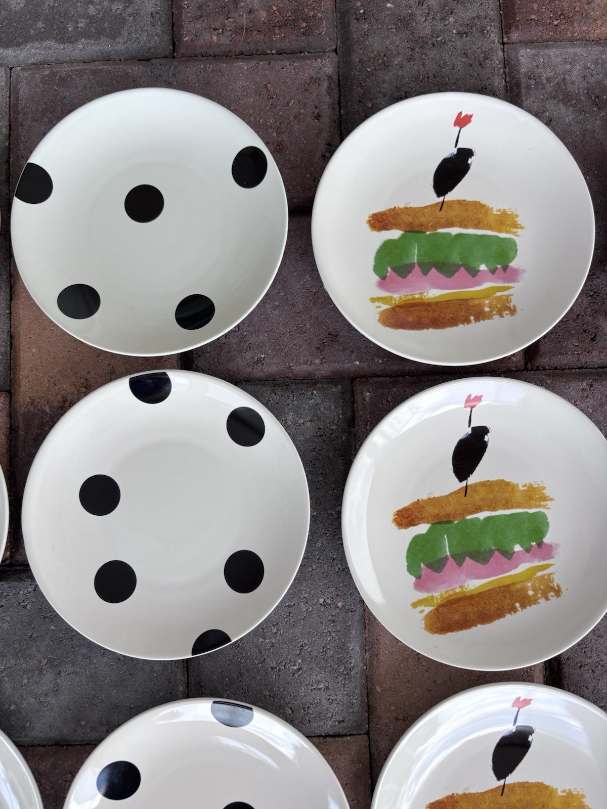 Set Of 18 Lenox Kate Spade New York All In Good Taste Appetizer Dessert Plate 6”