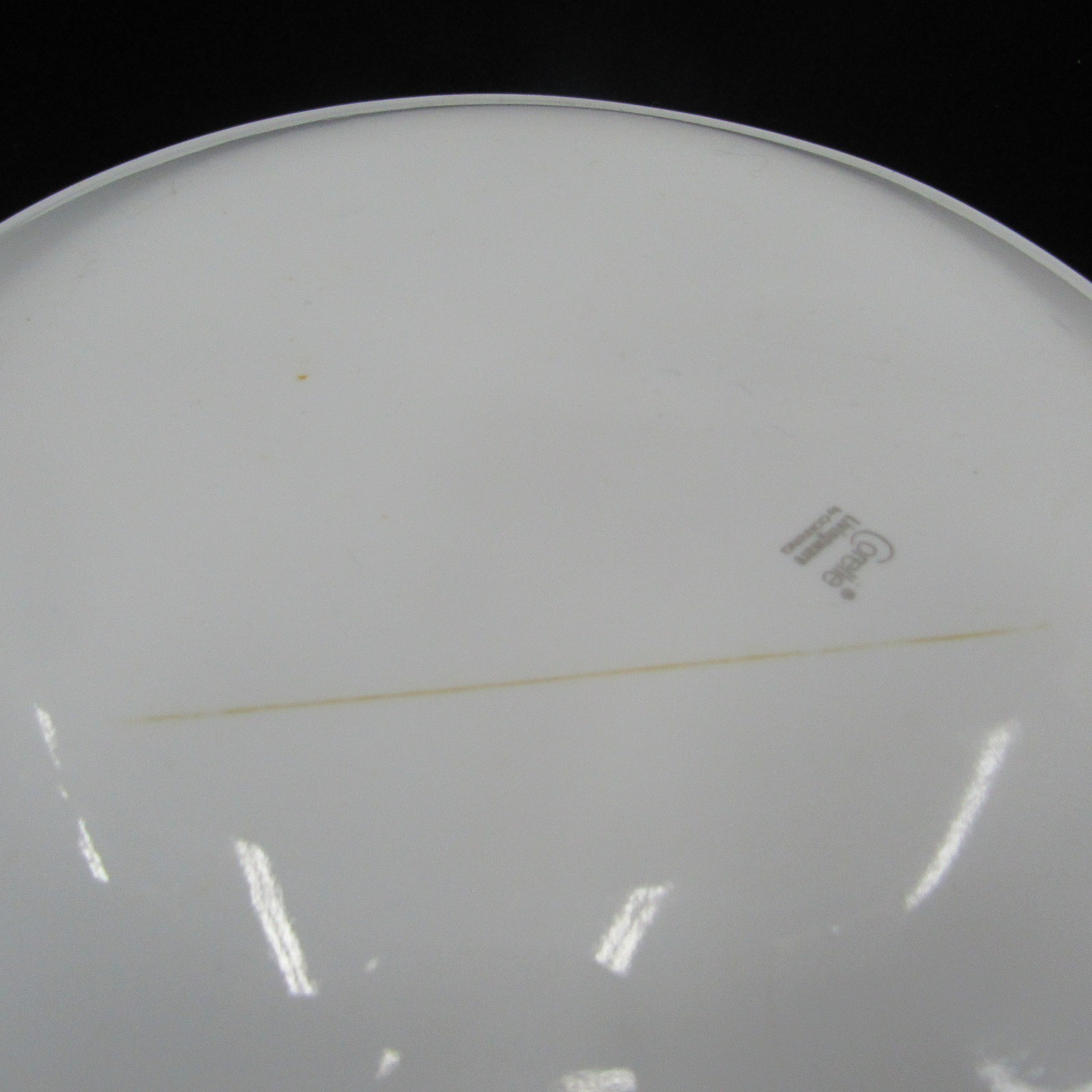 5 Corelle Winter Frost 10″ White Dinner Plates Vitrelle Made in USA