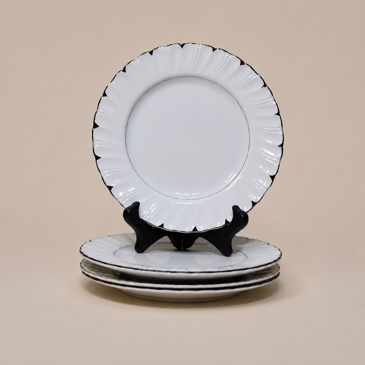 Harmony House Fine China Heirloom 7in. Salad Plate 3512 – Set of 4
