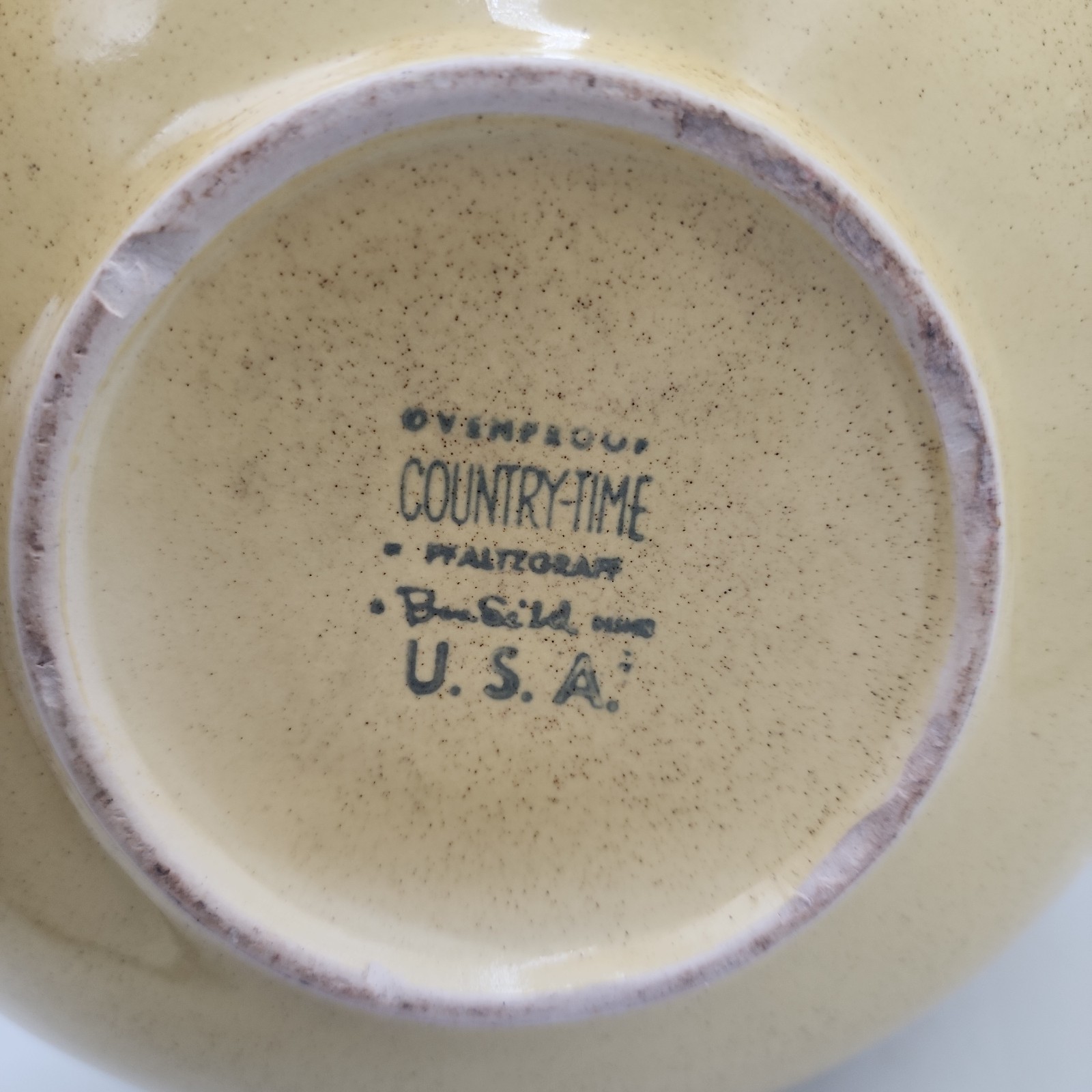 Vintage Ben Seibel Yellow Bowl Pfaltzgraff MCM Ceramic