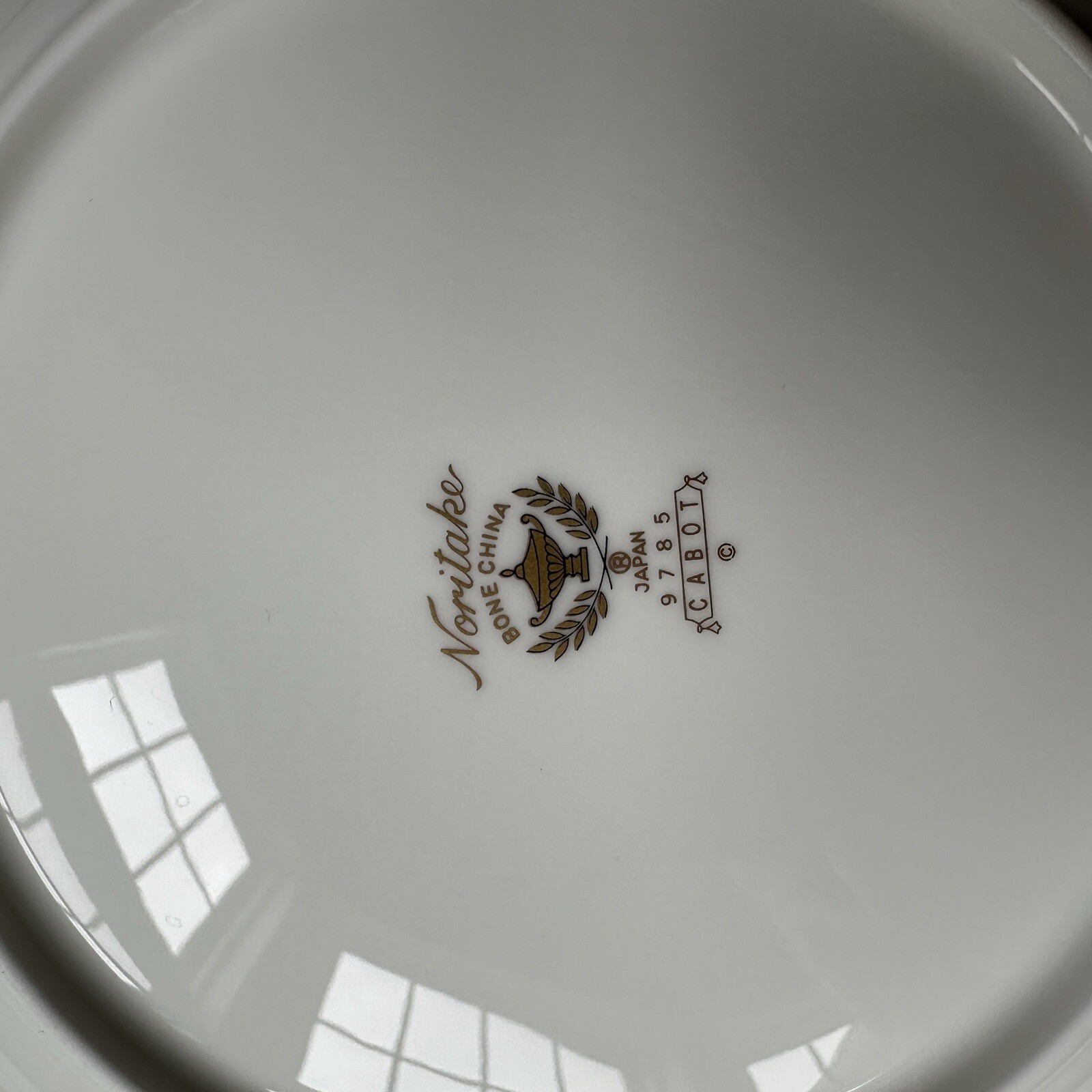NORITAKE Cabot SALAD Plates 8.5″ Fine Bone China JAPAN MINT Set Of 6