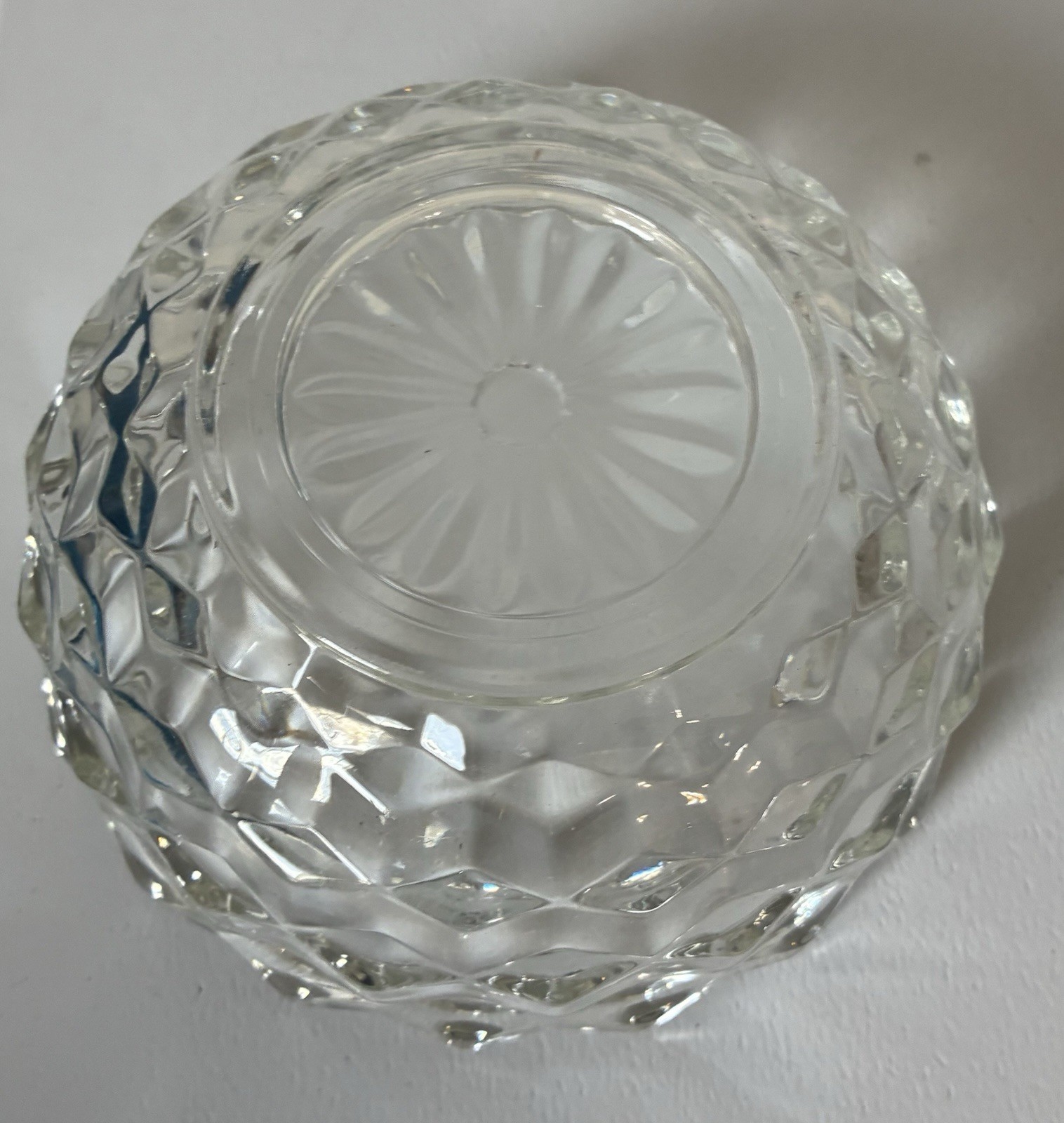 Vintage And Kitchen Clear Glass Bowl, Dishes, Plate