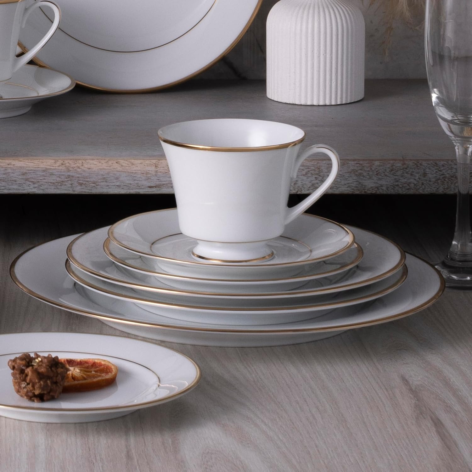 Heritage 5-Piece Place Setting for One – Elegant Dining Set