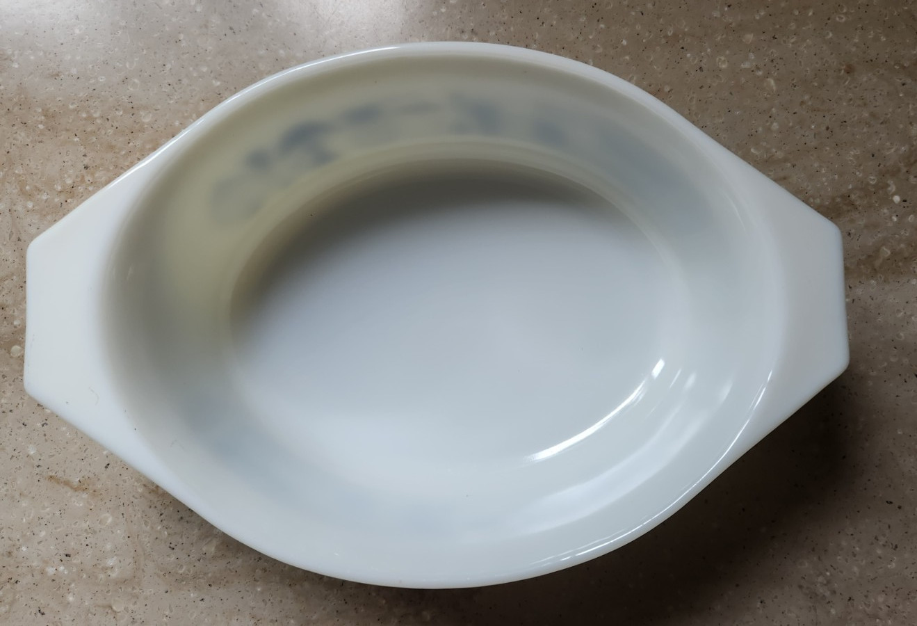 PYREX Mod Kitchen Oval Casserole Dish – 1.5 Qt – Promo, 1958