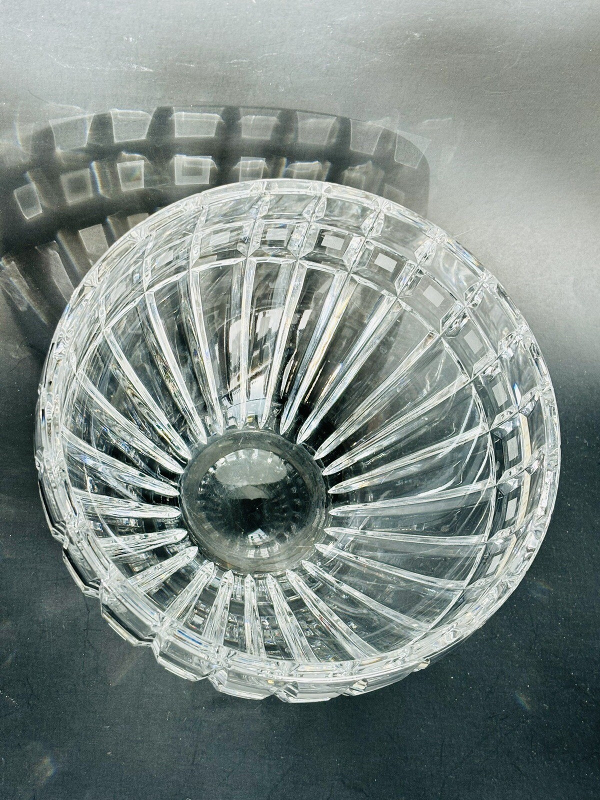 Waterford Marquis Glass Crystal QUADRATA Fruit Bowl 8″ Made In Poland