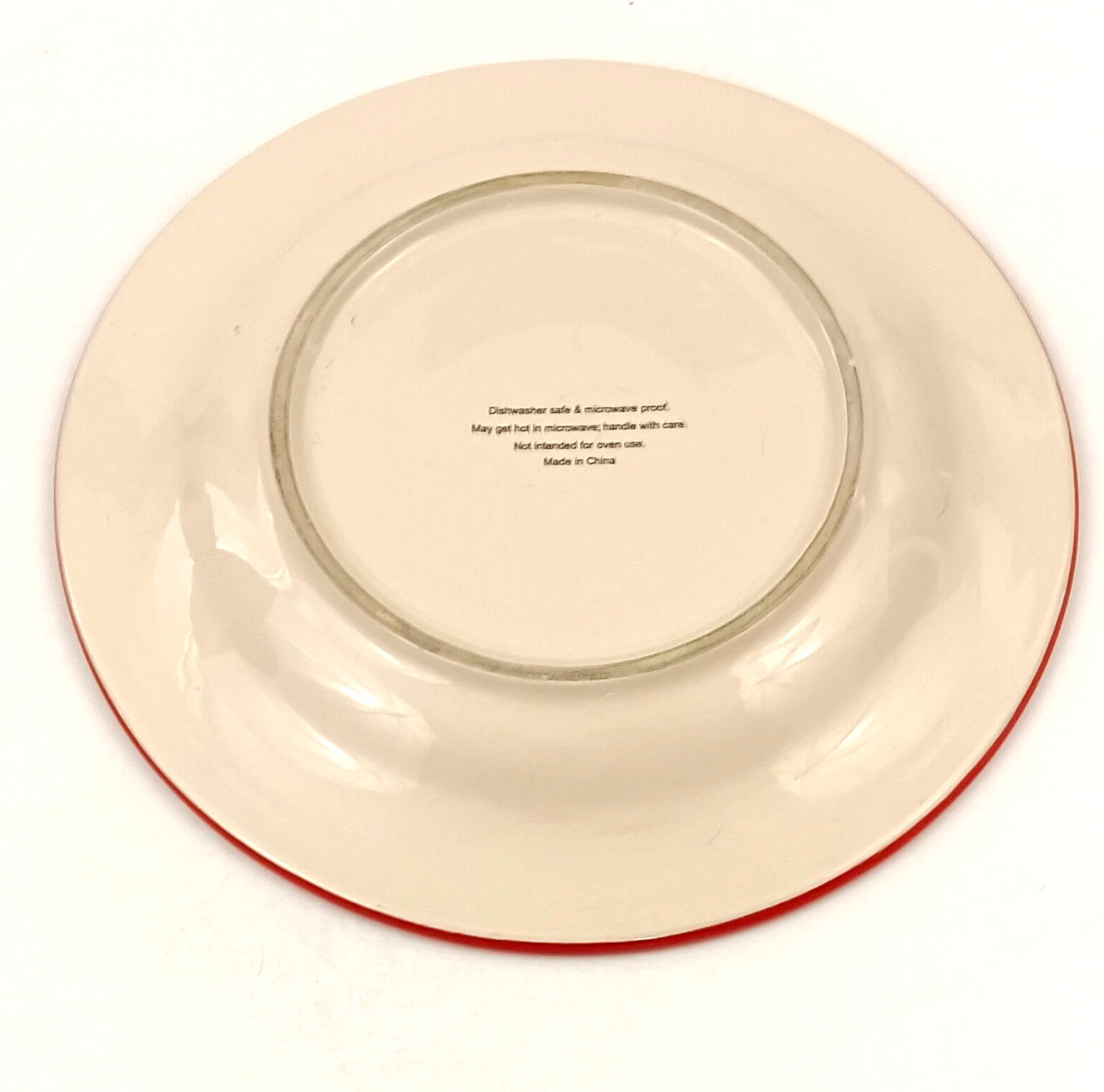 Heart XOXO Plate Red Pink Kohls