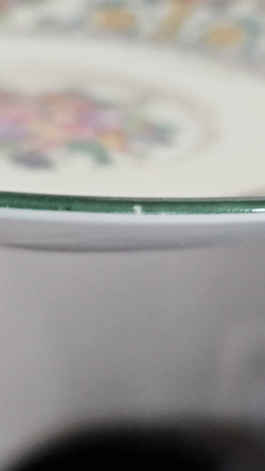 TWO Wedgwood Ventnor Saucers W996 Ivory Background, Fruit Swags 9″