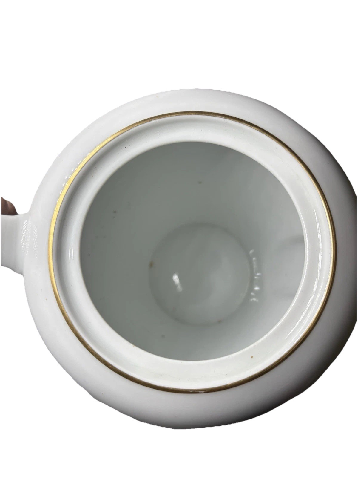 Rosenthal Bettina Parisian Spring Floral White Germany Coffee Tea Pot 8-1/4″