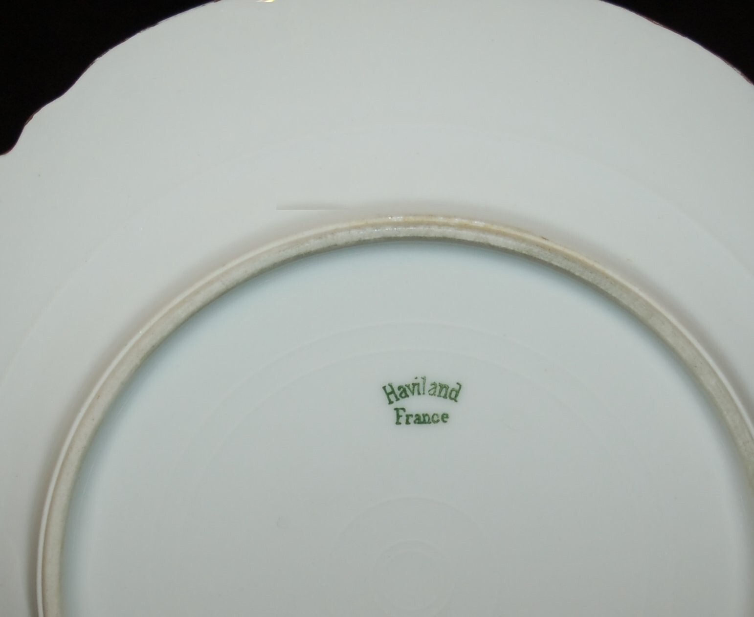 ANTIQUE Porcelain Plate 7″ LIMOGES Haviland Made in France 1905 Art Nouveau