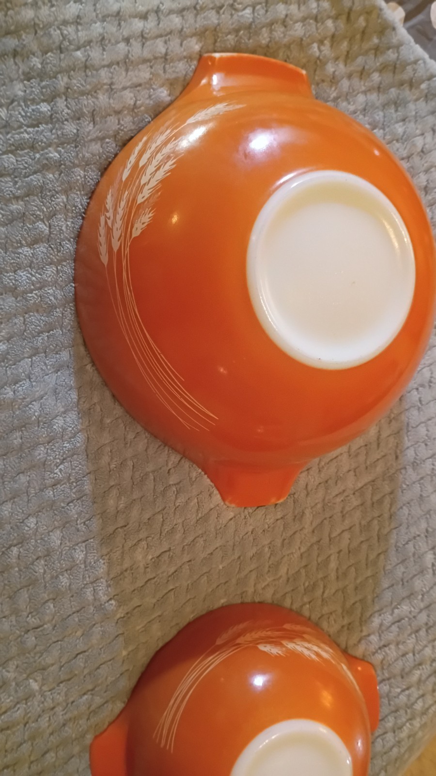 Vintage Autumn Harvest Pyrex set of 4.