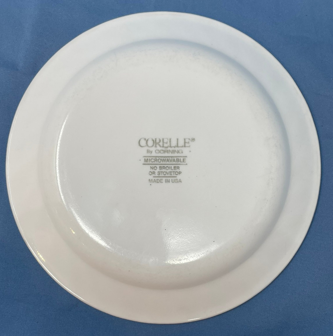 Super Rare 1980s CORELLE 7.25″ Salad Plate w/ Native American Indian Scene