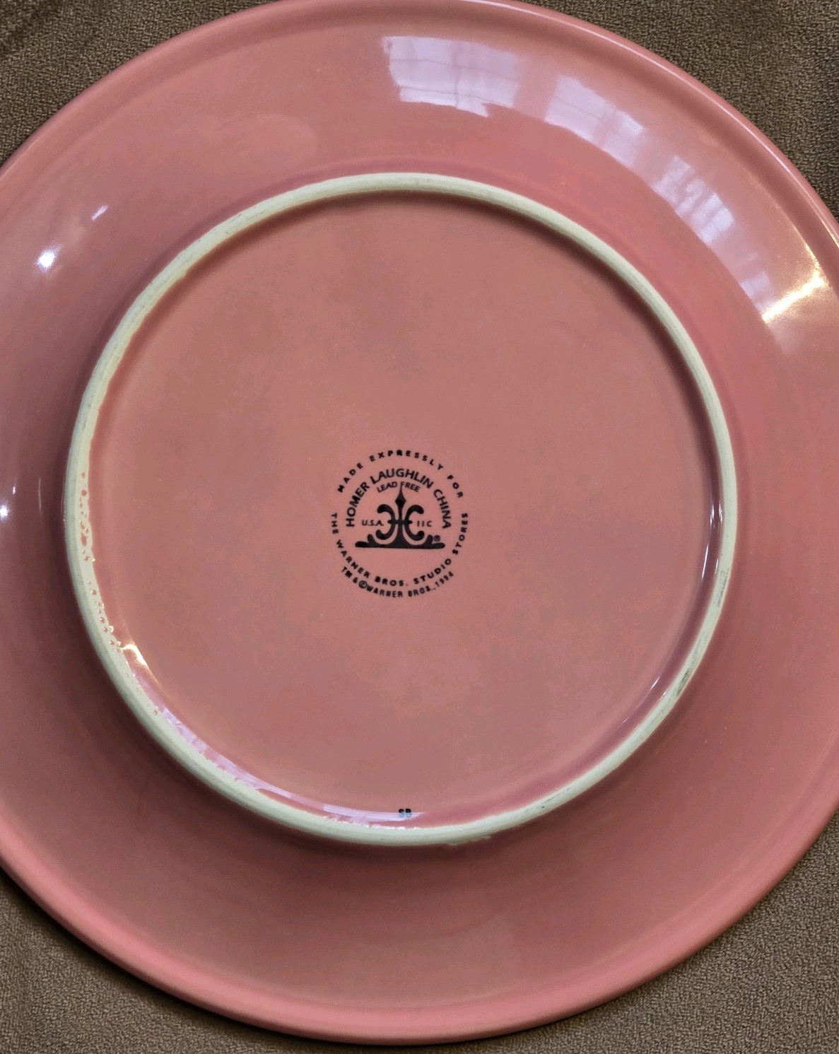 Set of 3 Looney Tunes Luncheonette Plates – 1994 – Warner Bros – Bugs Bunny Taz