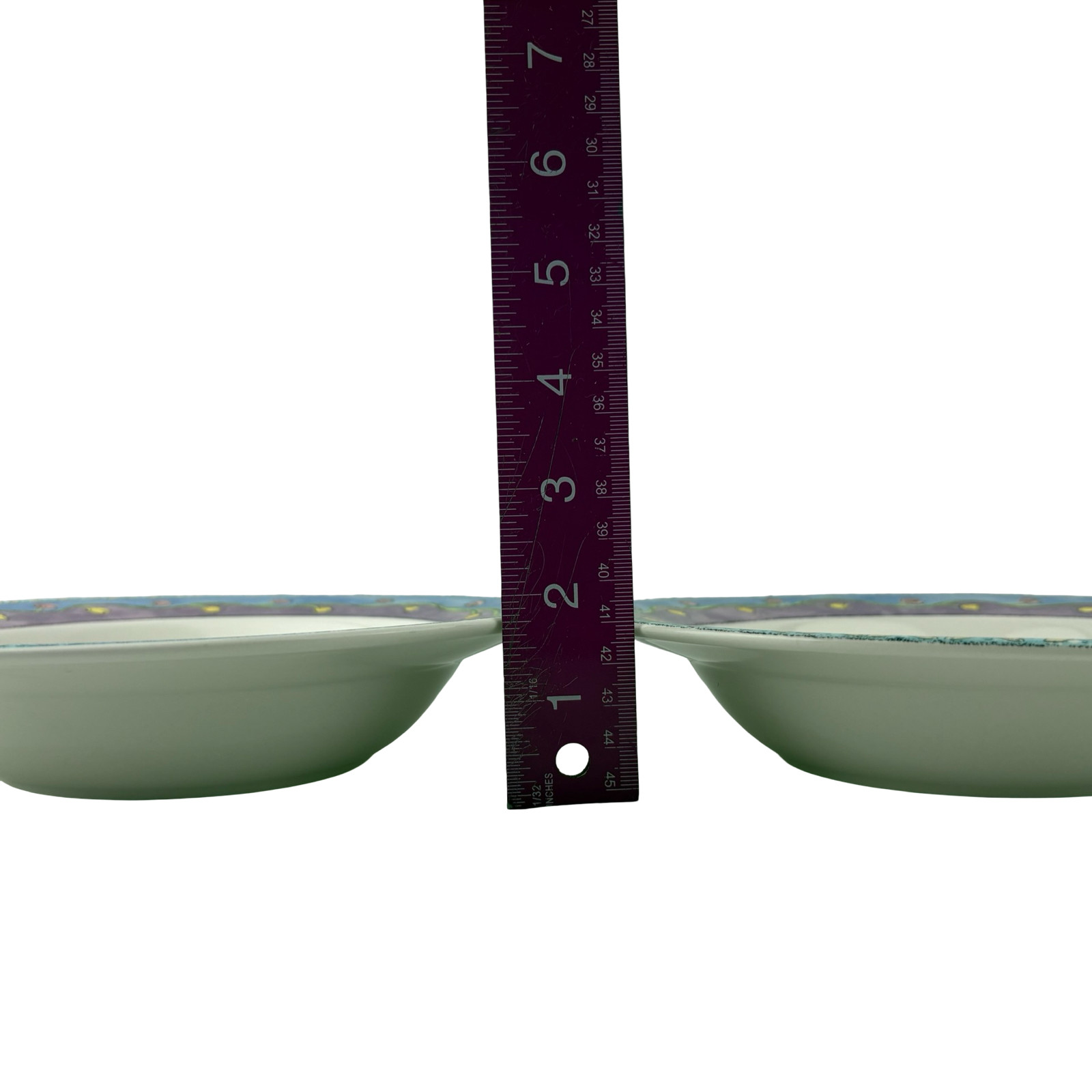 Sango Birds and the Bees Soup Bowls Set of 2 VTG 8 3/4″ Sue Zipkin Stoneware