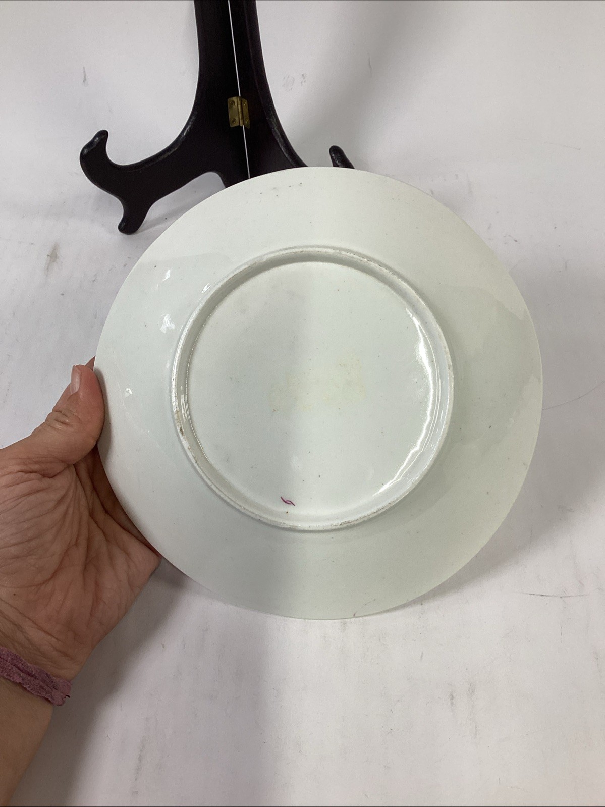Antique Wedgwood Lugano Mulberry Transferware Plate Cattle Cow Pastoral Etruria