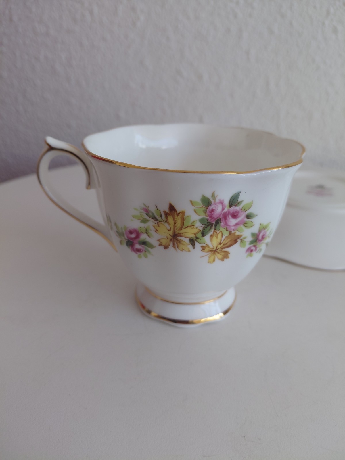 Royal Albert England Commemorative Royal Visit 1959 Canada Cup/Saucer Set READ!