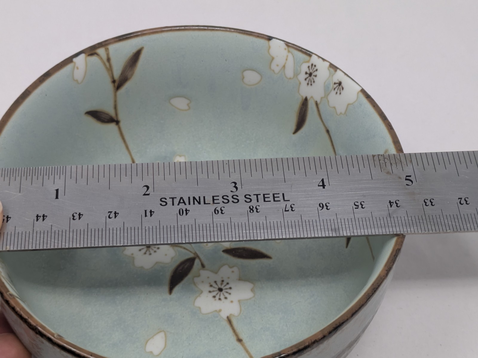 Set 12 Kafuh Blue Cherry Blossom Bowls Japan Sakura Soup Rice Dinner 4.5″ 5″ 9″