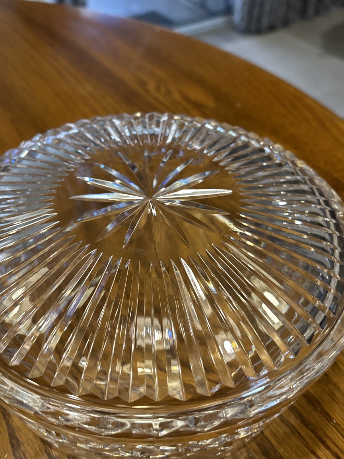 Vintage 7” Waterford Lismore Crystal Bowl