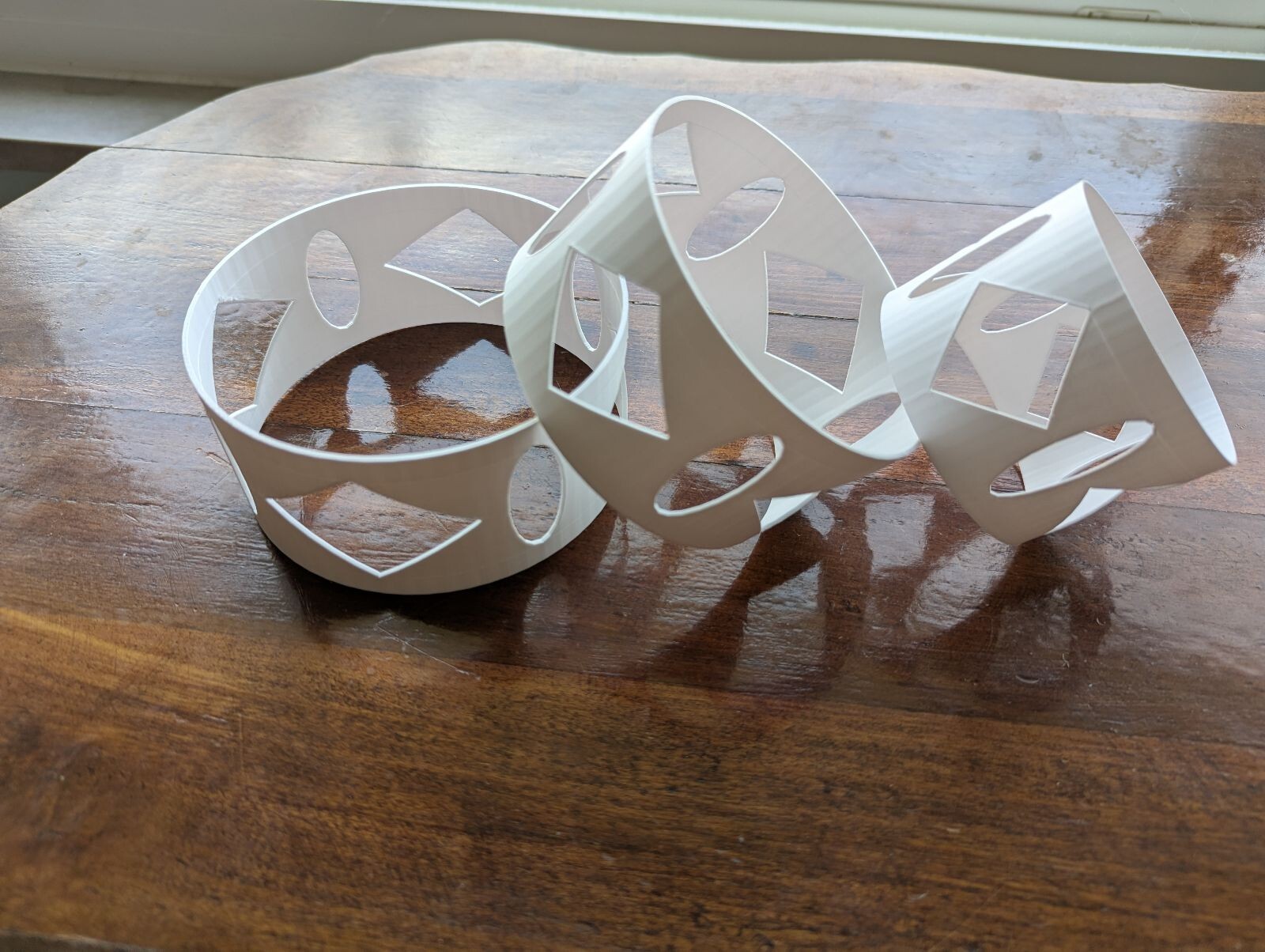 Set of 3 Pyrex Mixing Cinderella Bowl Display Stands 3D Printed STANDS ONLY