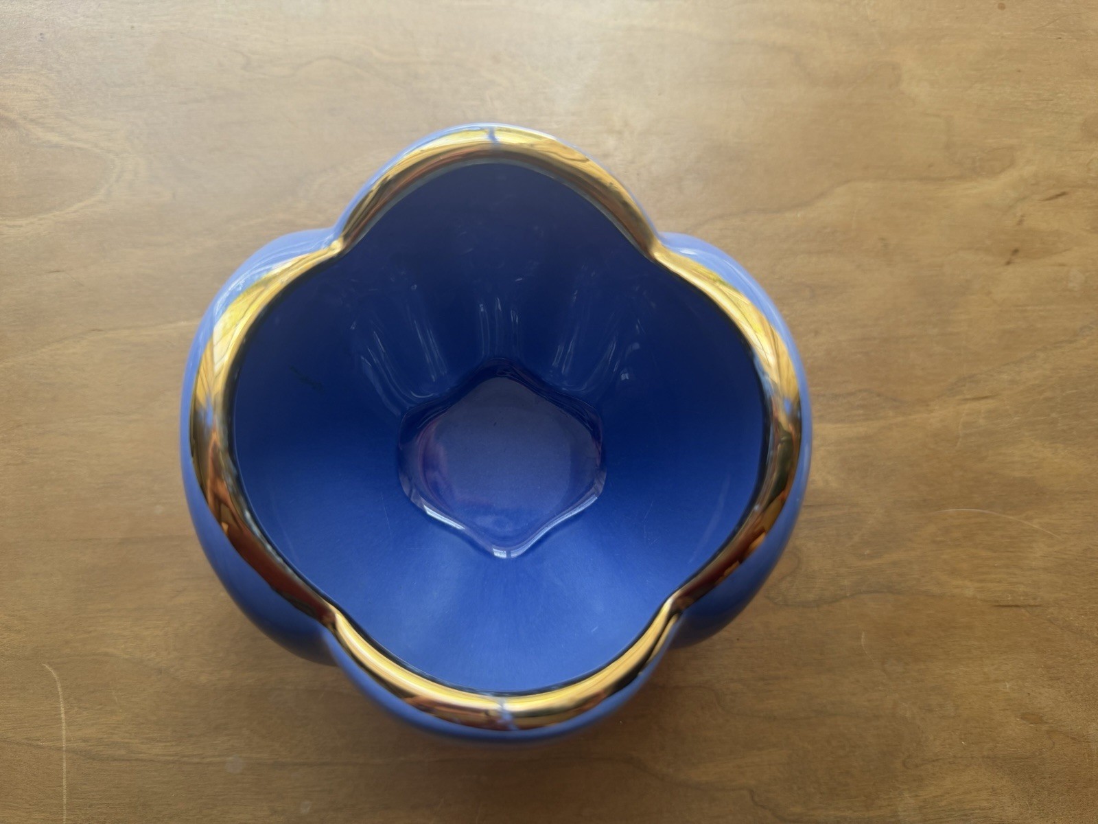 Vintage Upsala-Ekeby Ceramic Bowl, “Safir” (Sapphire) series – MCM Sweden