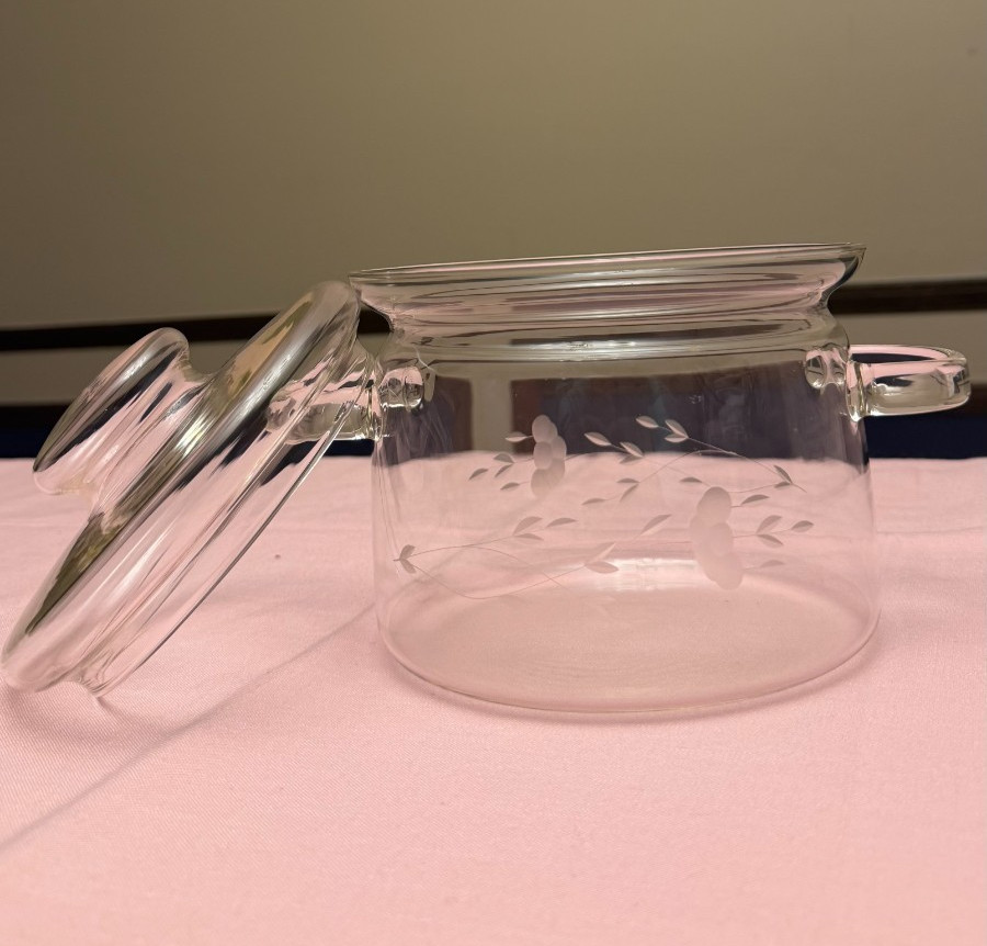 Princess House Crystal 2 Qt Casserole #646