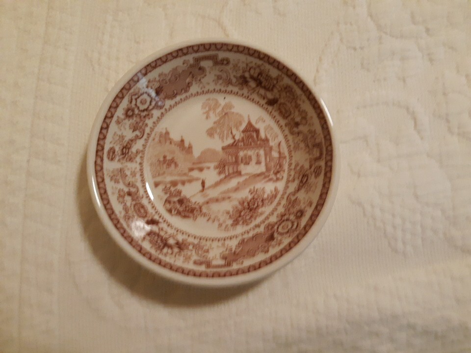 Vintage Syracuse Mayfair Pink Dessert/Fruit Dishes (2) Restaurant Ware U.S.A.