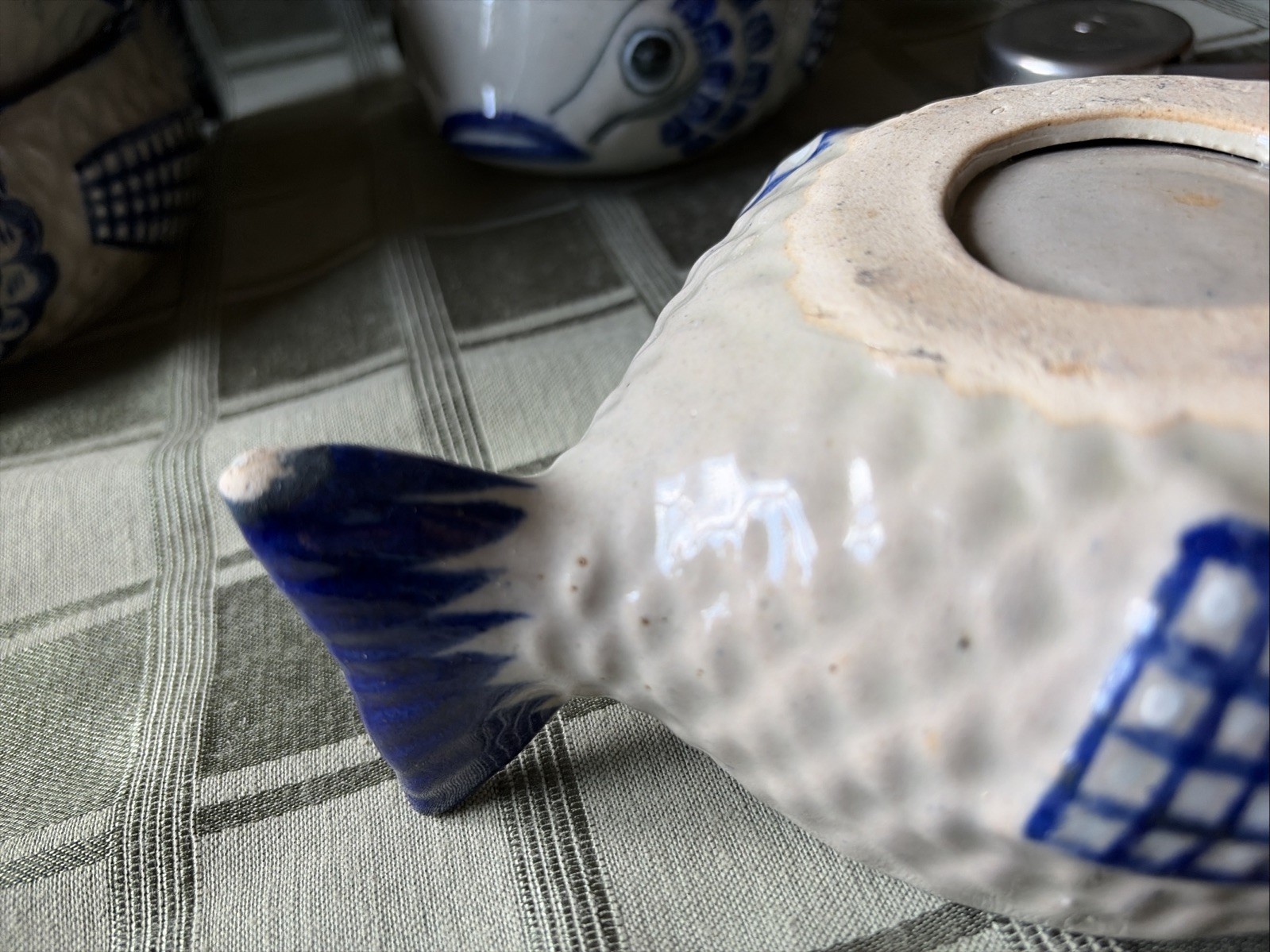 4 Mexico Ceramica Xochiquetzal Fish Bowls Pottery Teresa Duran 1972 RARE