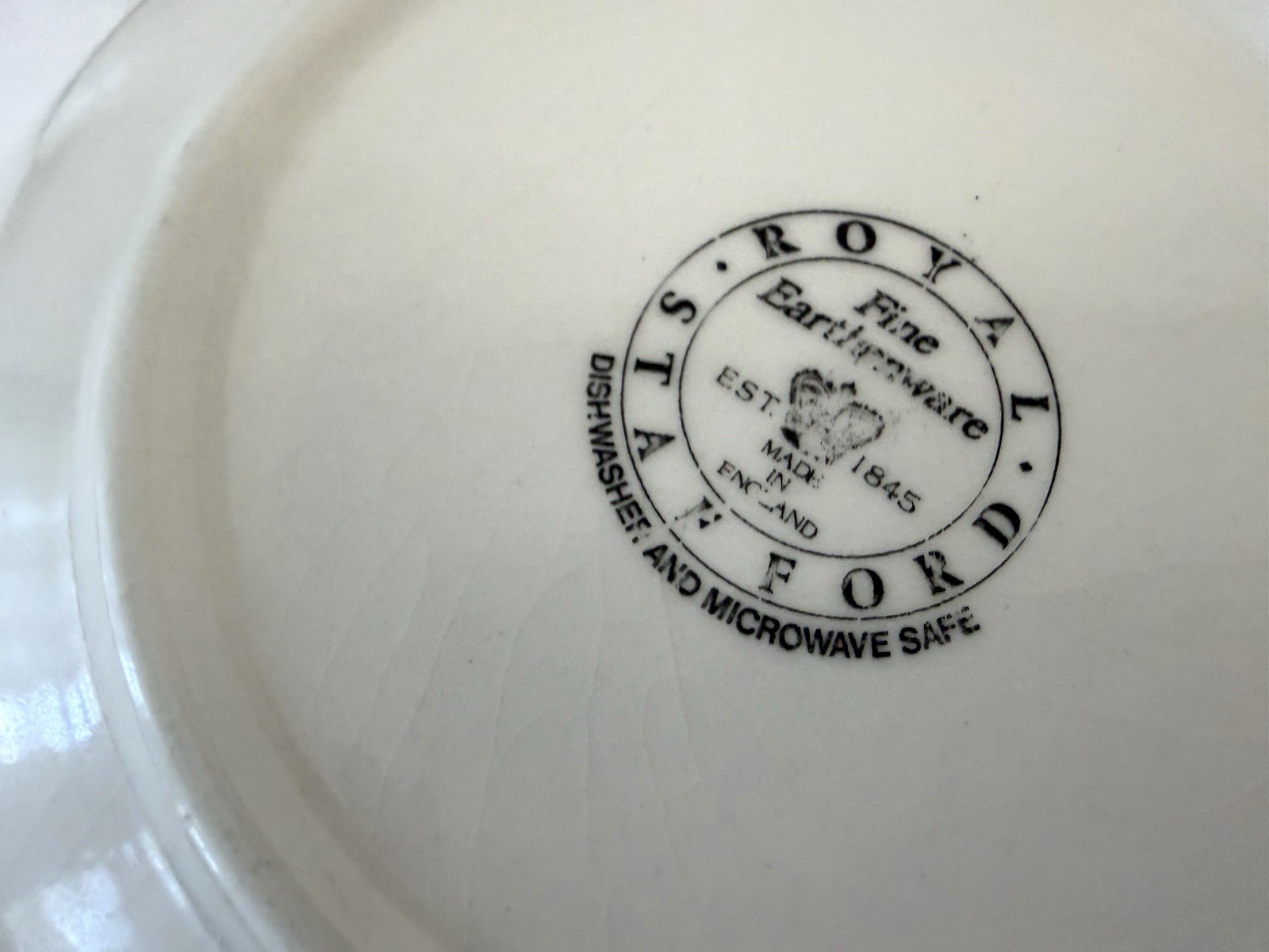 Vtg 3 Royal Stafford Cereal Bowls Black & Cream Chequers 6 3/4” Mckenzie Childs