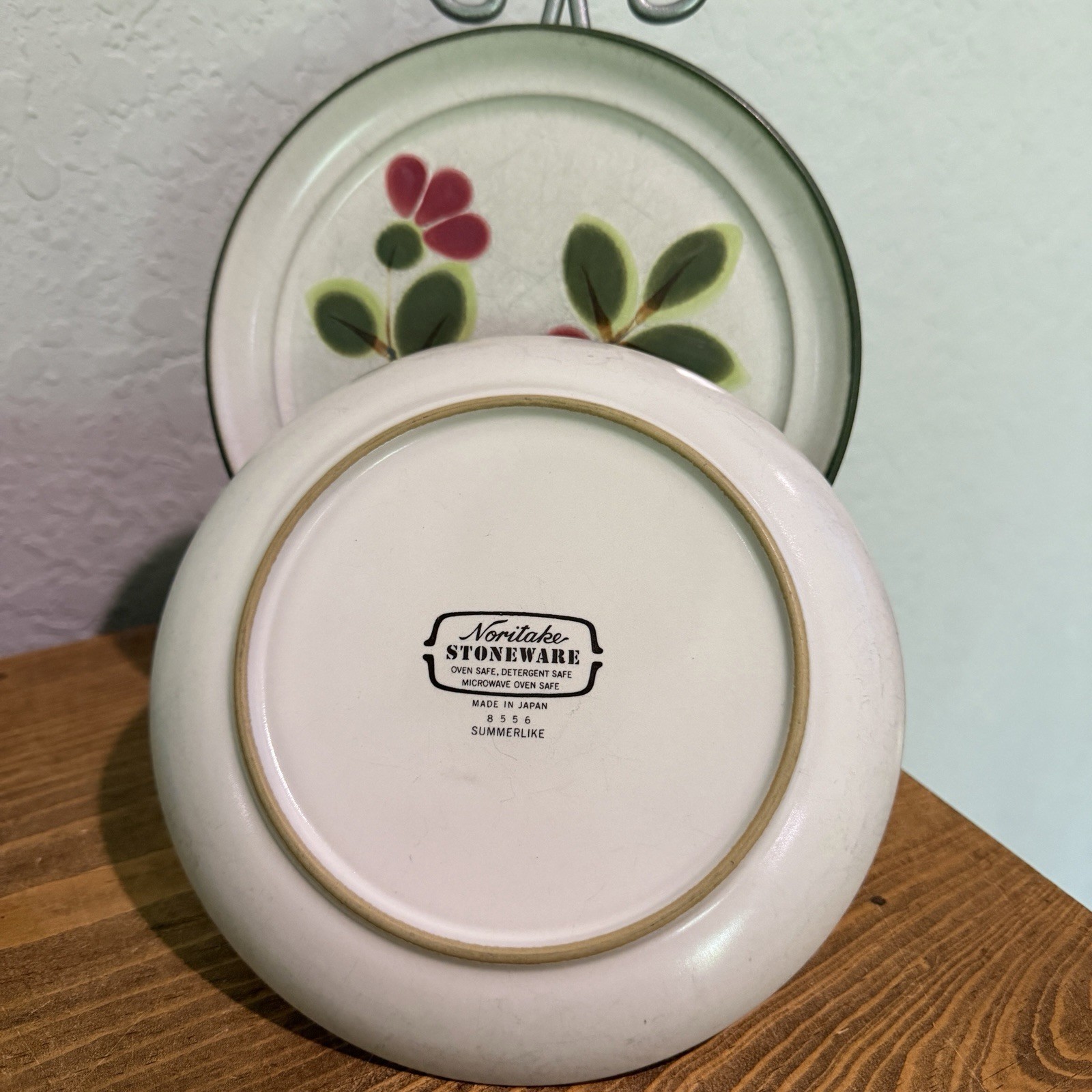 Noritake Summerlike Lot Of 2 Bread Plates , 6 3/8” Hard To Find