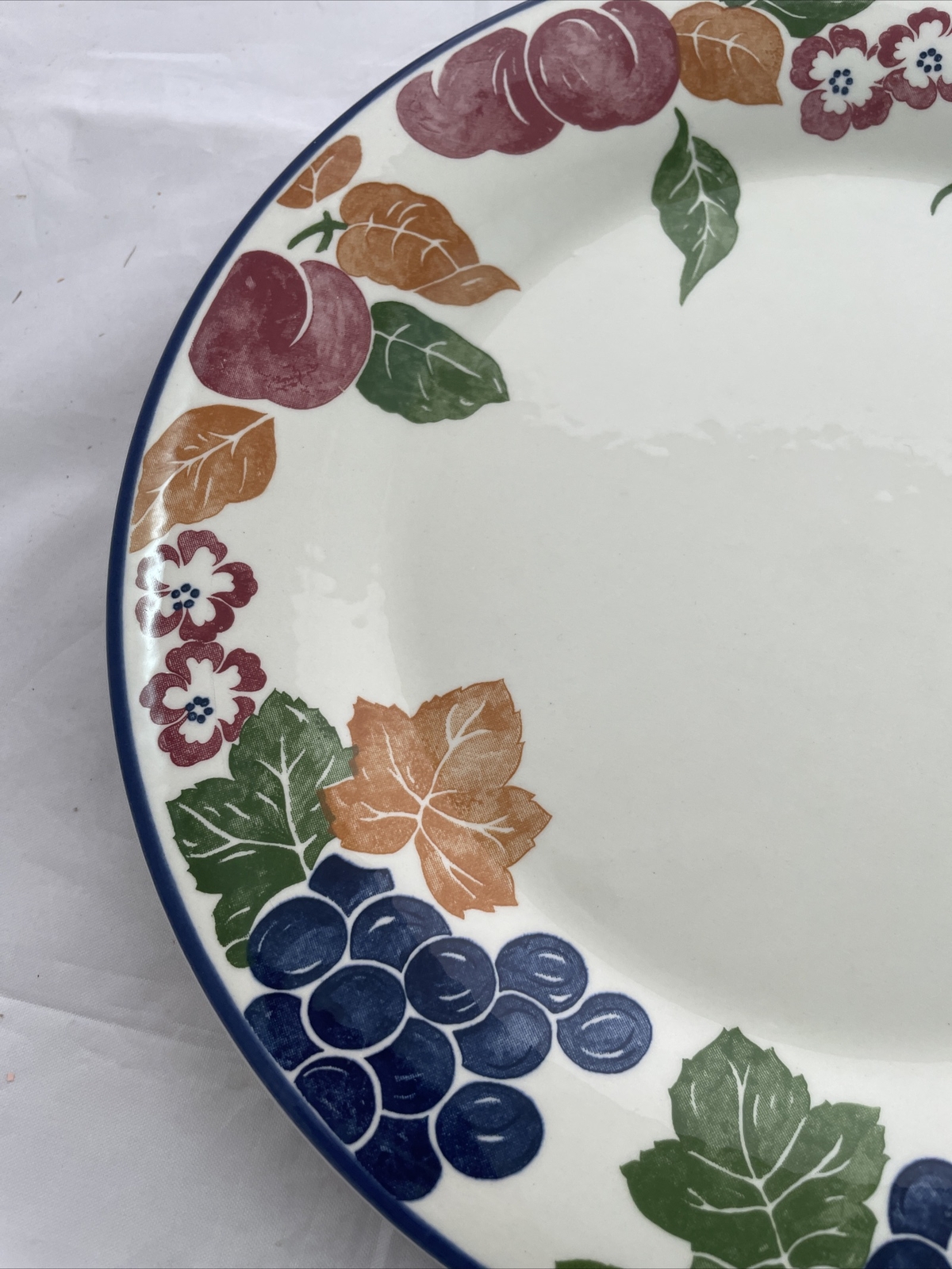 STAFFORDSHIRE TABLEWARE CHIANTI DINNER PLATE SET OF 2 – ENGLAND 8 1/2″