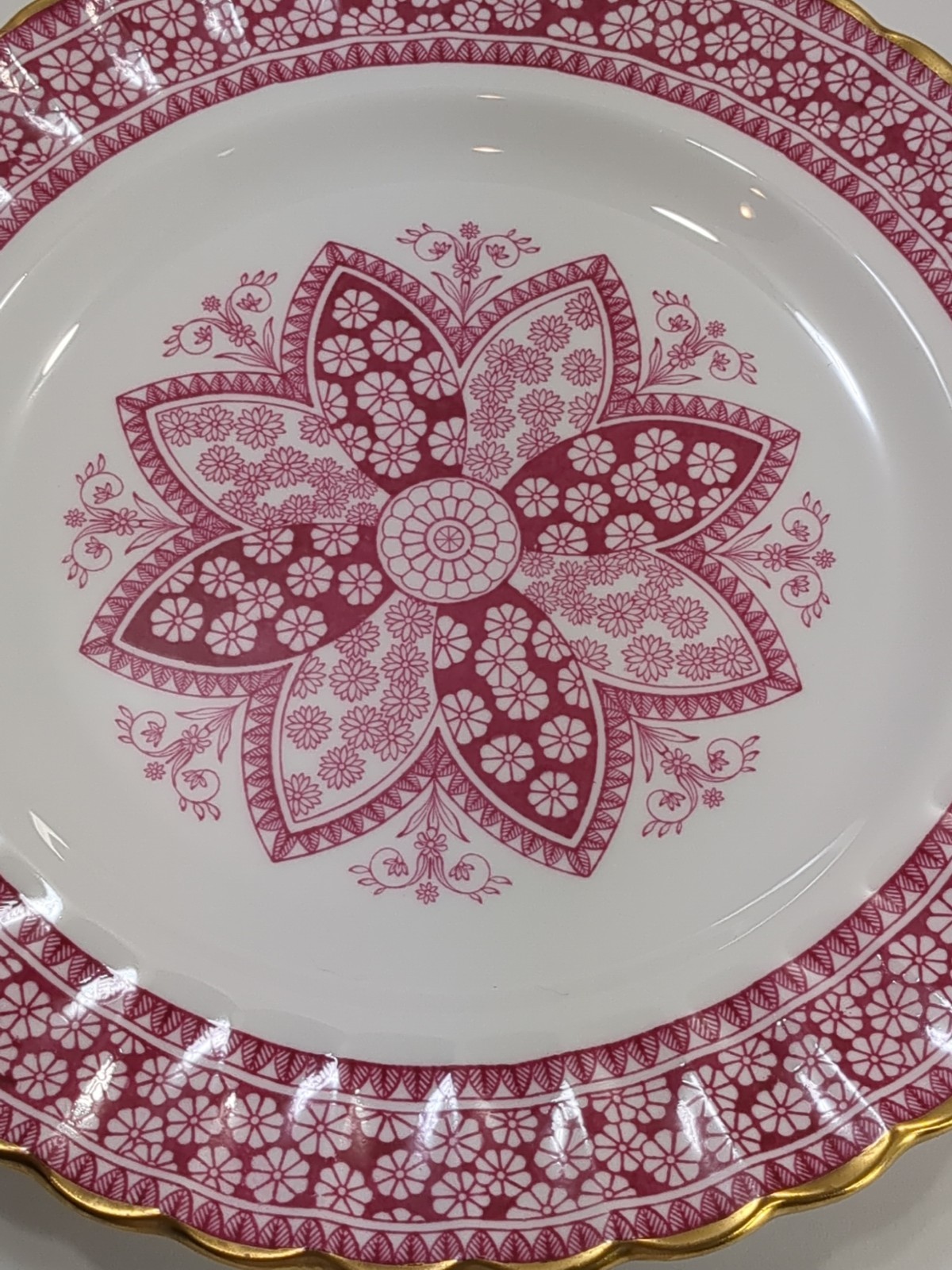 Primrose By Spode Dinner Plate 10 3/4” And 6 1/2″ Saucer Excellent Condition