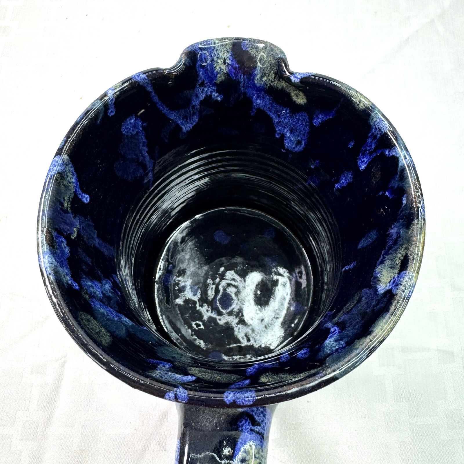 Vintage Cole Pottery Pitcher Kenneth George Sanford North Carolina Art Pottery