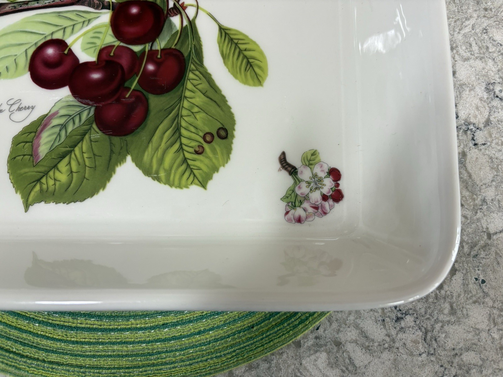 Portmeirion Pomona Lasagna Pan Casserole Dish Duke Cherry 10 x 14Discontinued