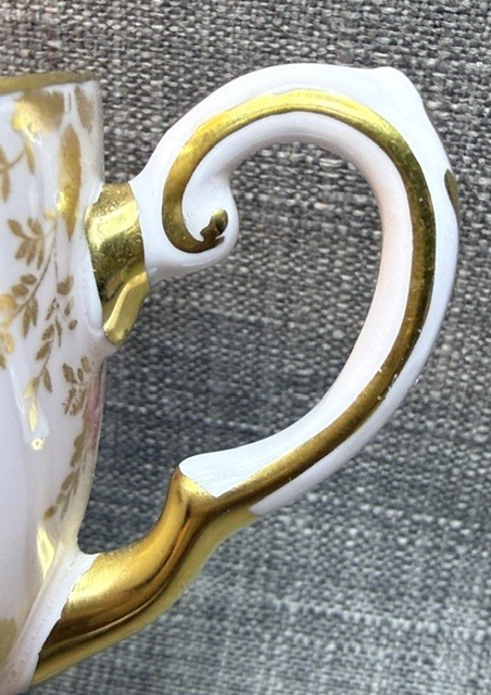 Vintage Royal Tuscan Teacup and Saucer Sunshine Rose Pattern English Bone China