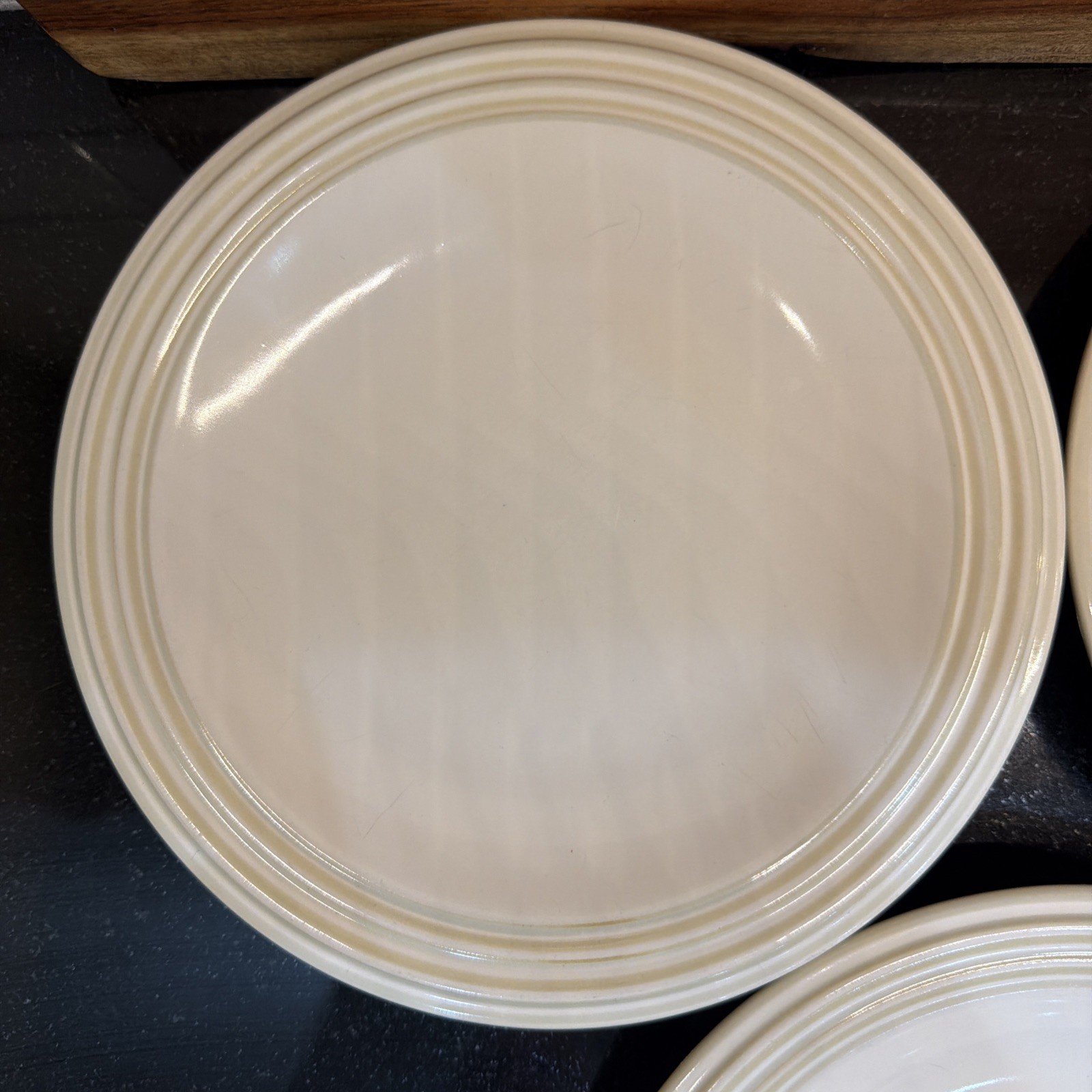 Set Of 3 Pfaltzgraff USA CAPPUCCINO 8 1/8” Salad Plate EXCELLENT Stoneware