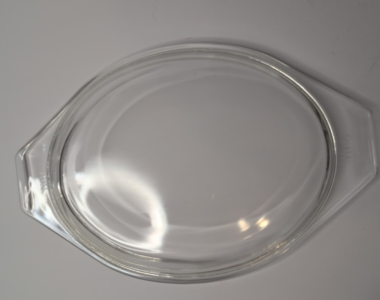 Vintage Pyrex Town and Country 043 1.5 Qt Oval Casserole Dish with Lid