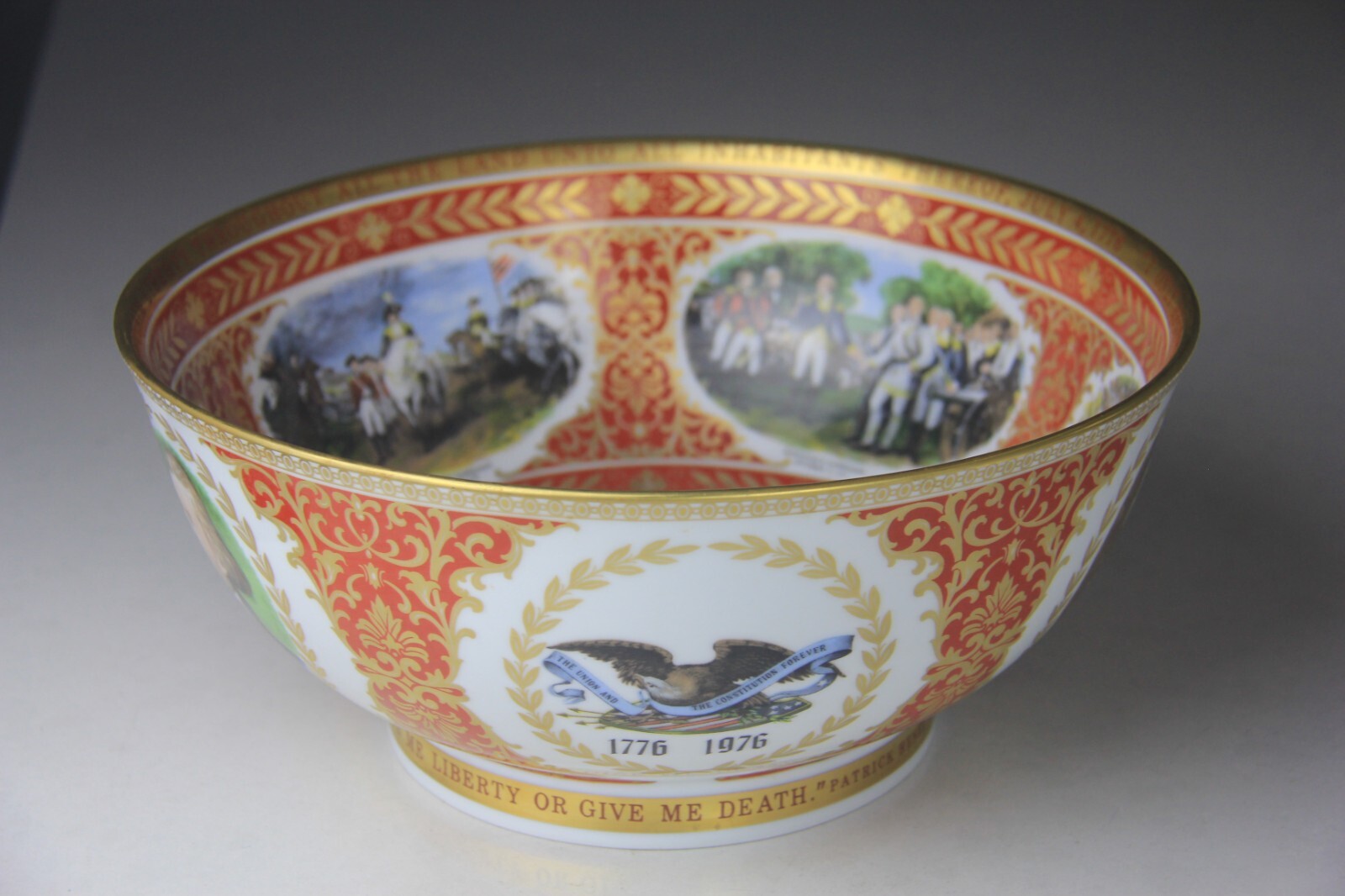 Large Kaiser Limited Edition Bicentennial Bowl #370 of 5,000 – Rare