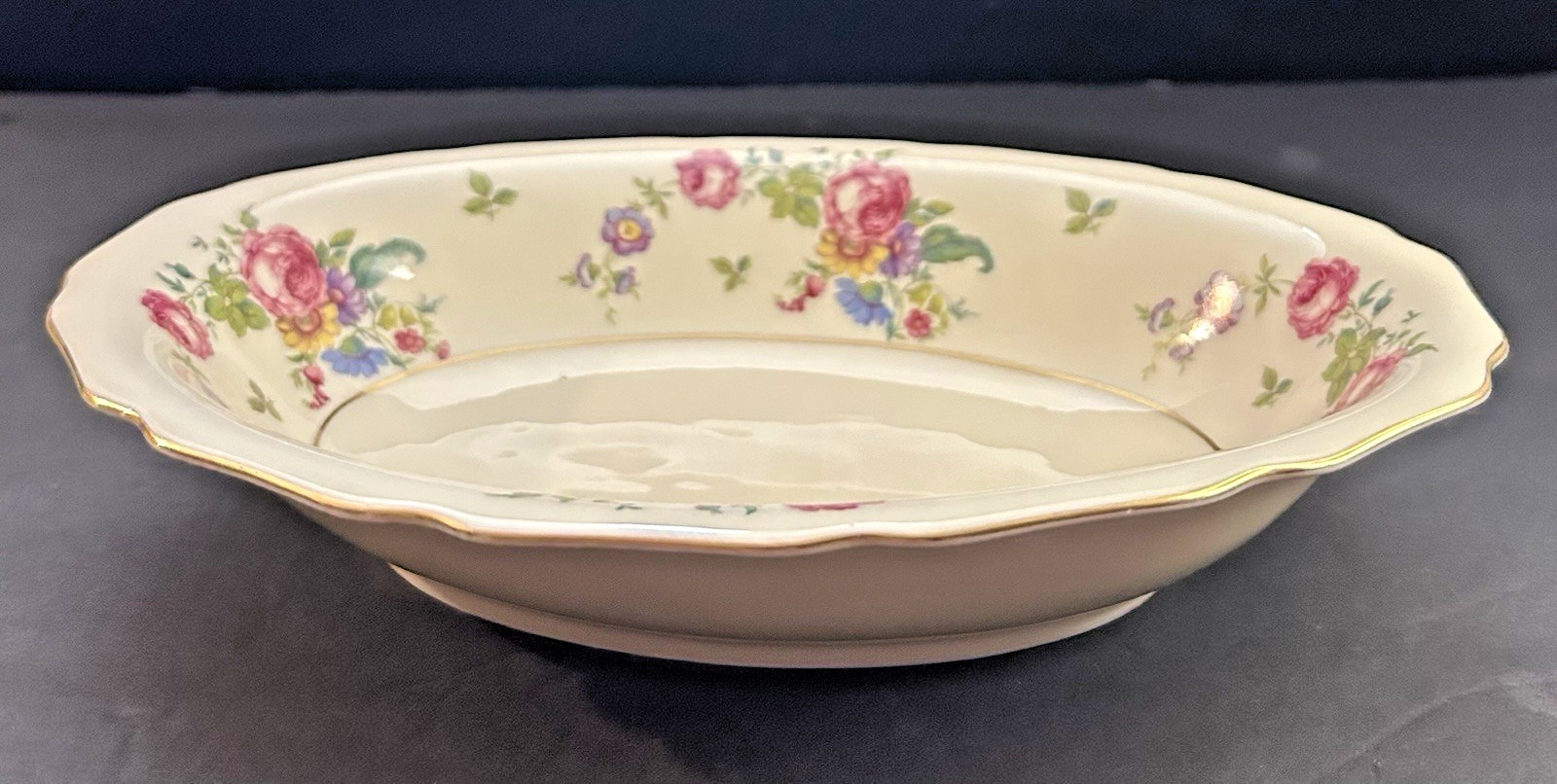 THOMAS IVORY ROSEMONT 10.5” Oval Vegetable Bowl BAVARIA GERMANY