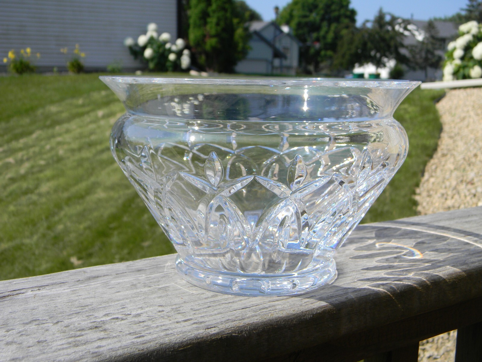 Marquis By Waterford Crystal “Glenbrook” Bowl / Candy Dish 8″ dia.