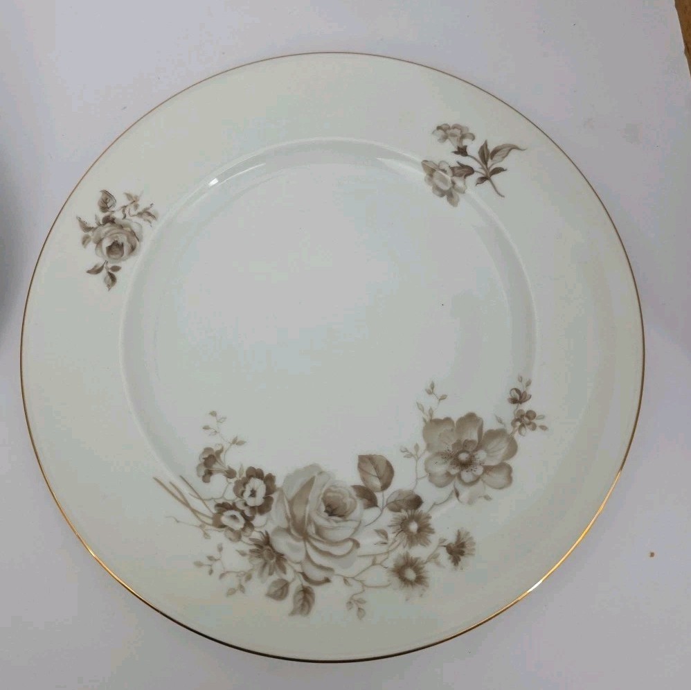 Johann Haviland Twilight Rose 7.5” Bread & Butter Plates Bavaria Germany