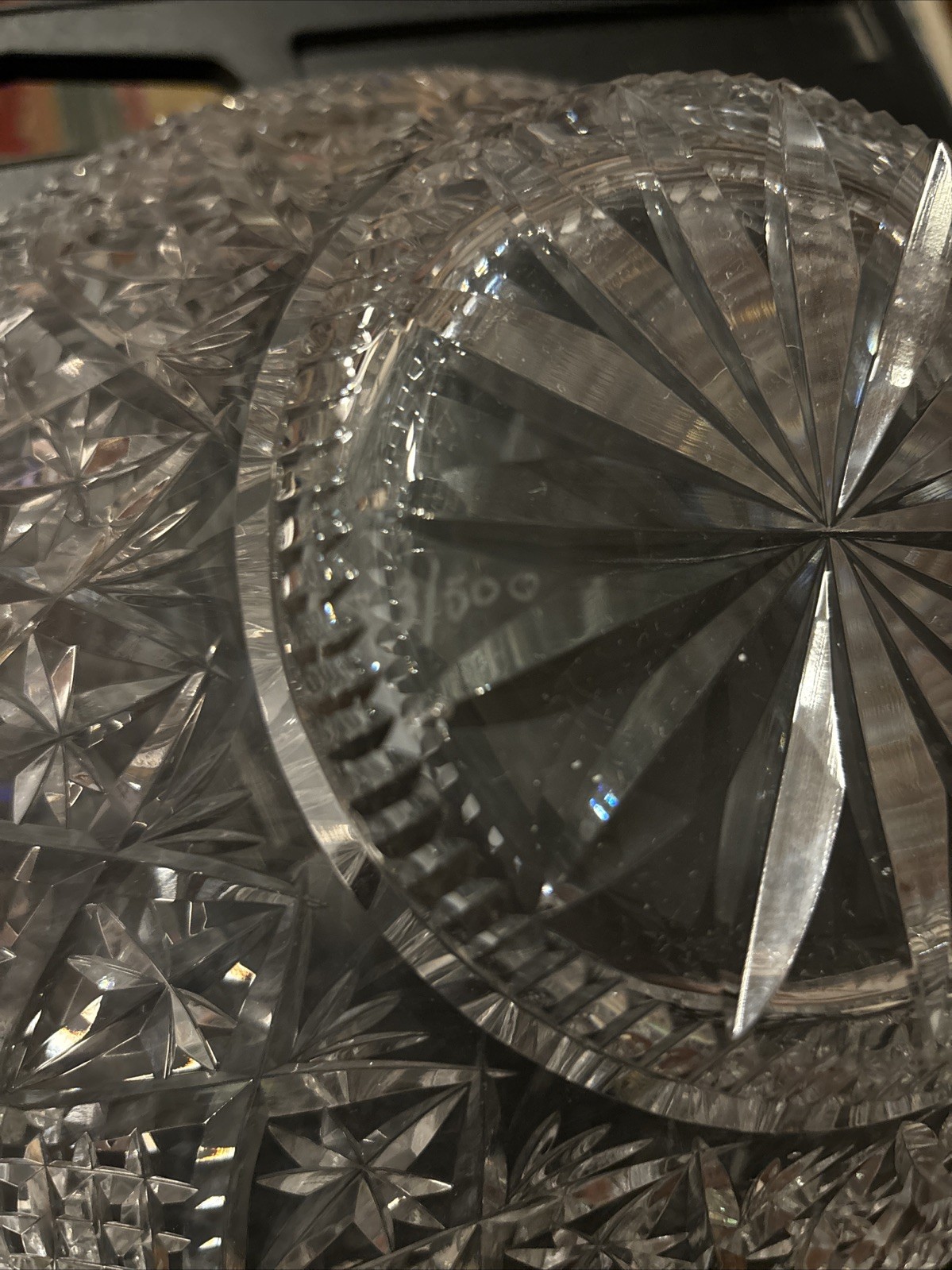 Beautiful Waterford Sculptured Crystal Large Flared Bowl Limited Edition 293/500